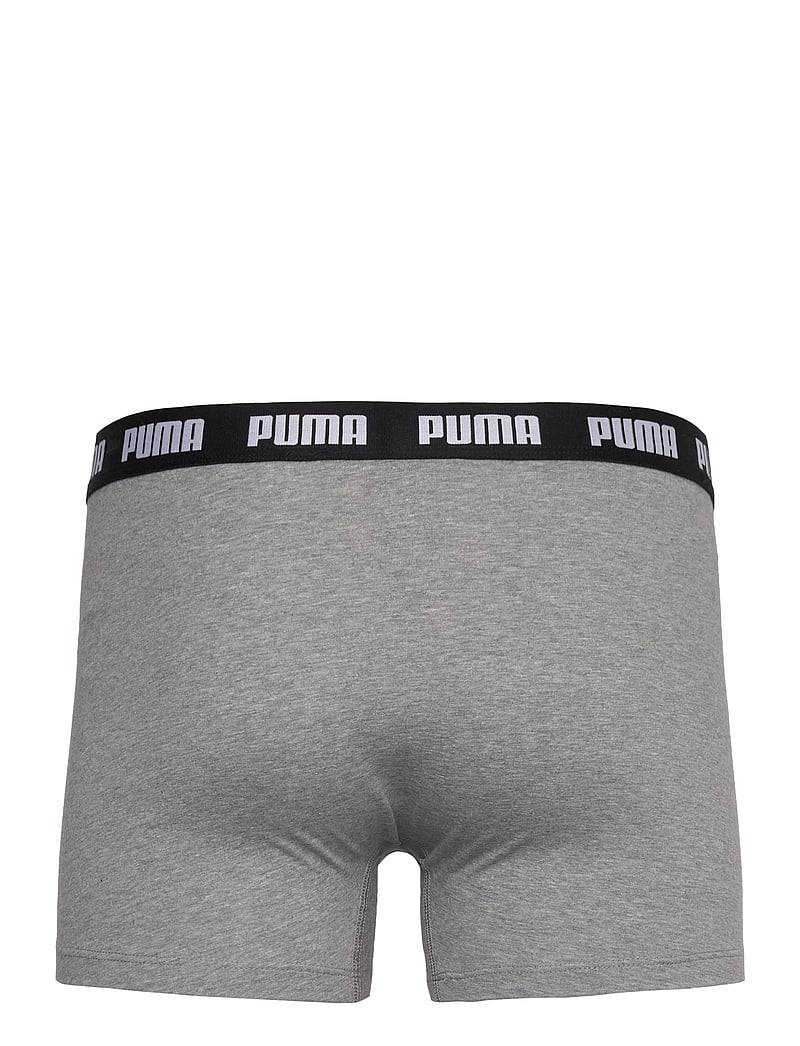 PUMA - PUMA MEN EVERYDAY BOXERS 3P - boxerkalsonger - red fire / grey / black - 5