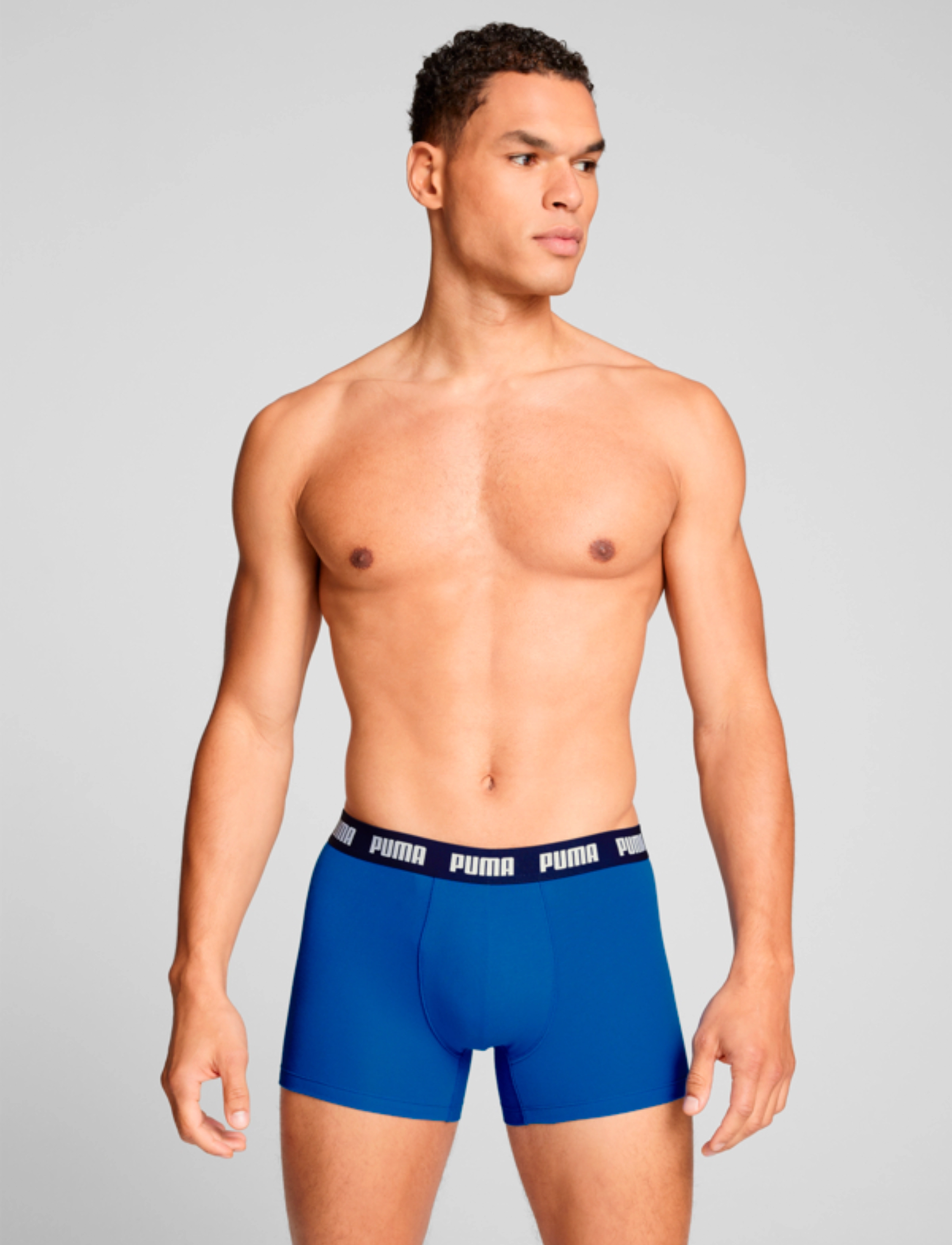 PUMA Puma Men Everyday Boxers 3P, XXL, Blue, Undertøj > Boksere, Herre