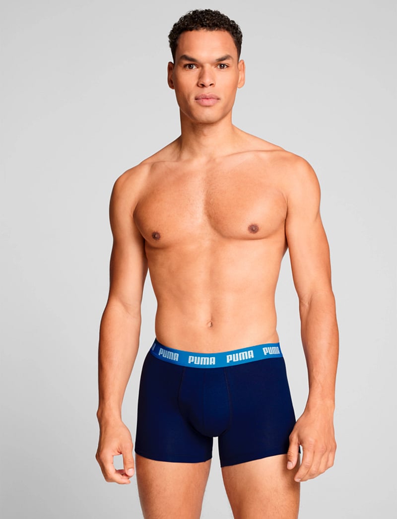 PUMA - PUMA MEN EVERYDAY BOXERS 3P - trunks - true blue combo - 2