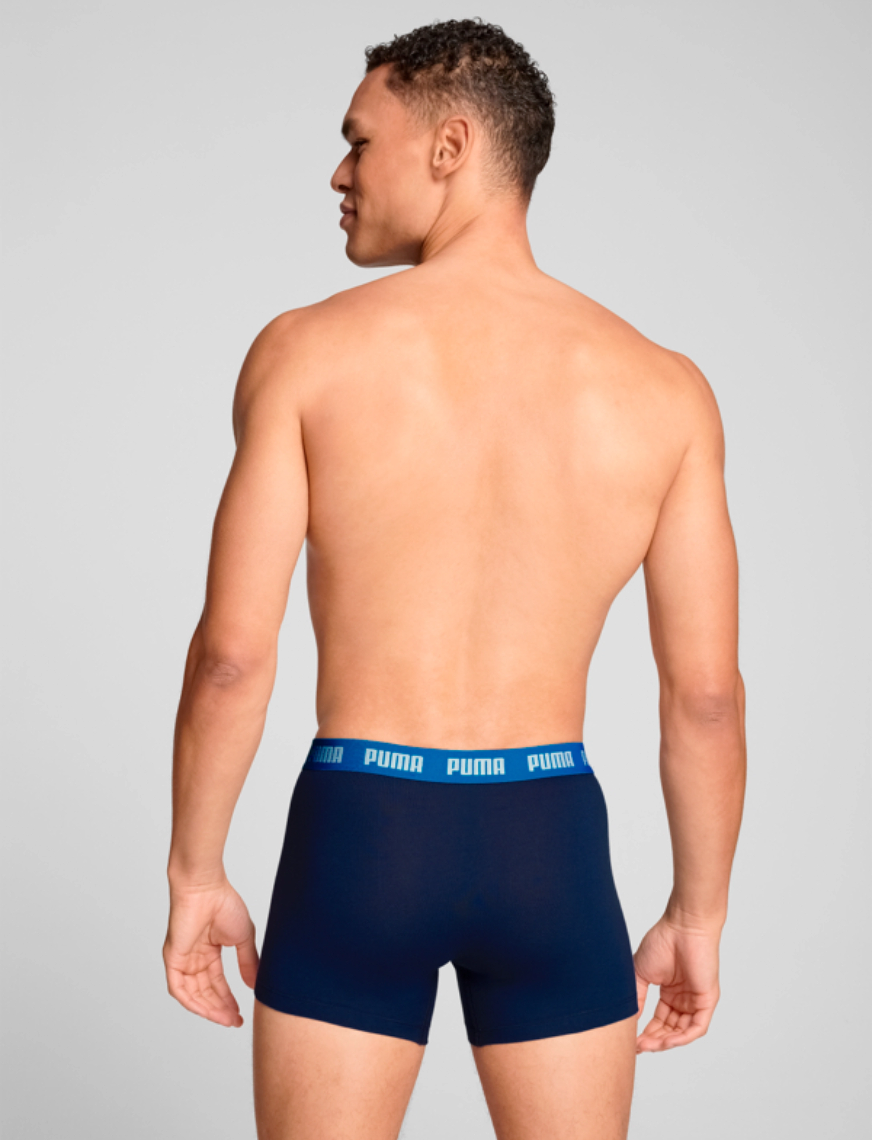 PUMA - PUMA MEN EVERYDAY BOXERS 3P - bokserki - true blue combo - 3