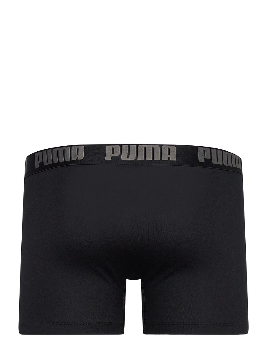 PUMA - PUMA MEN EVERYDAY BOXER 4P ECOM - boxerkalsonger - black / grey - 3
