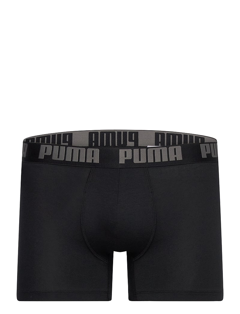 PUMA - PUMA MEN EVERYDAY BOXER 4P ECOM - trunks - black / grey - 4