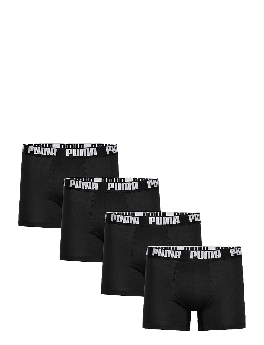 PUMA - PUMA MEN EVERYDAY BOXER 4P ECOM - bokserki - black / white - 0