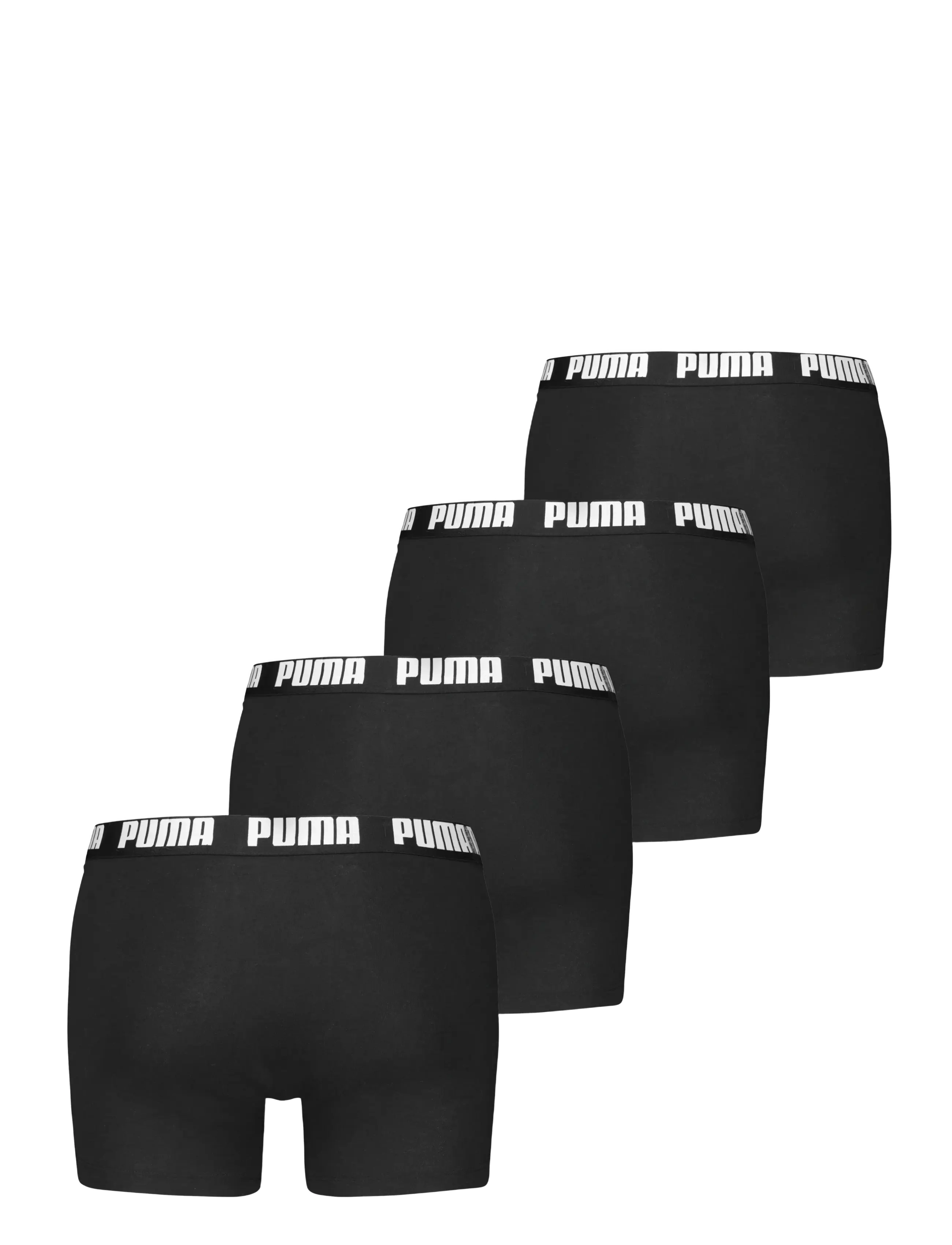 PUMA - PUMA MEN EVERYDAY BOXER 4P ECOM - boxer-nærföt - black / white - 1