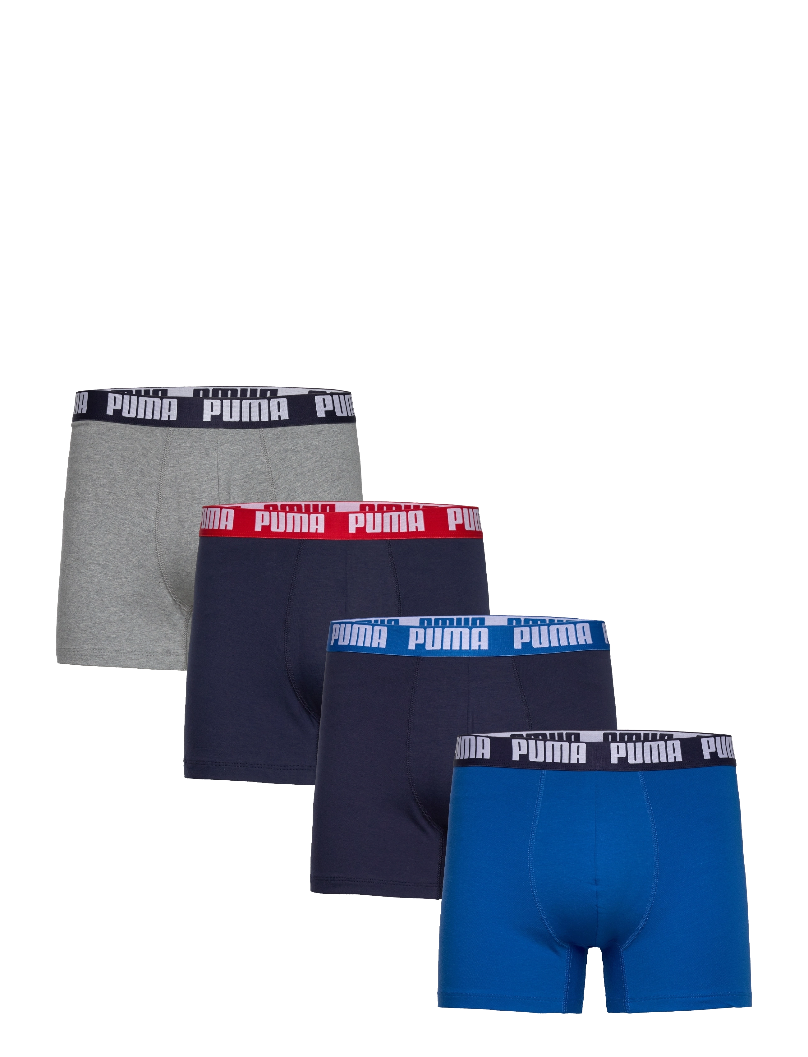 PUMA PUMA MEN EVERYDAY BOXER 4P ECOM - Underkläder - BLUE COMBO / multi