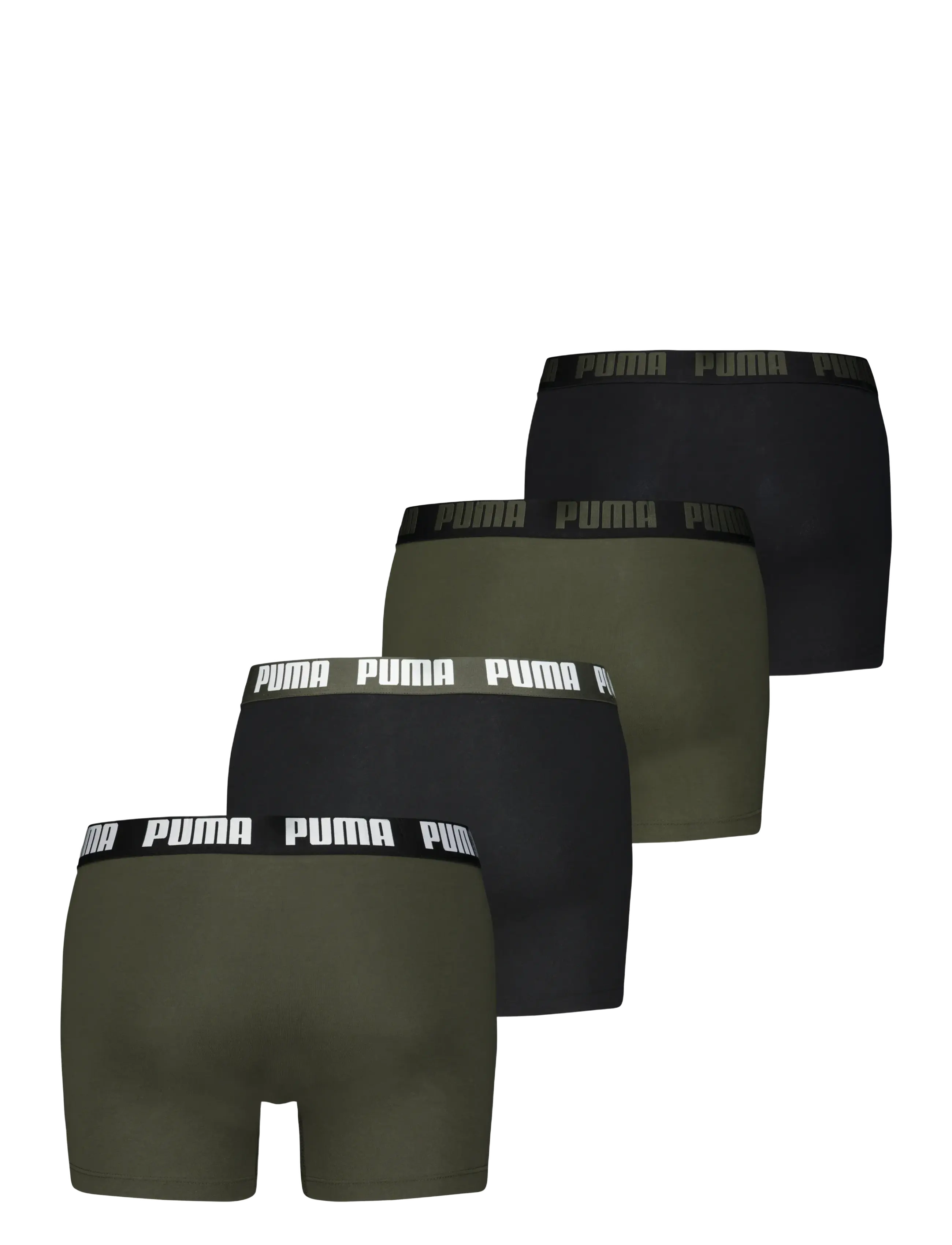 PUMA - PUMA MEN EVERYDAY BOXER 4P ECOM - Šortukai - forest night combo - 1