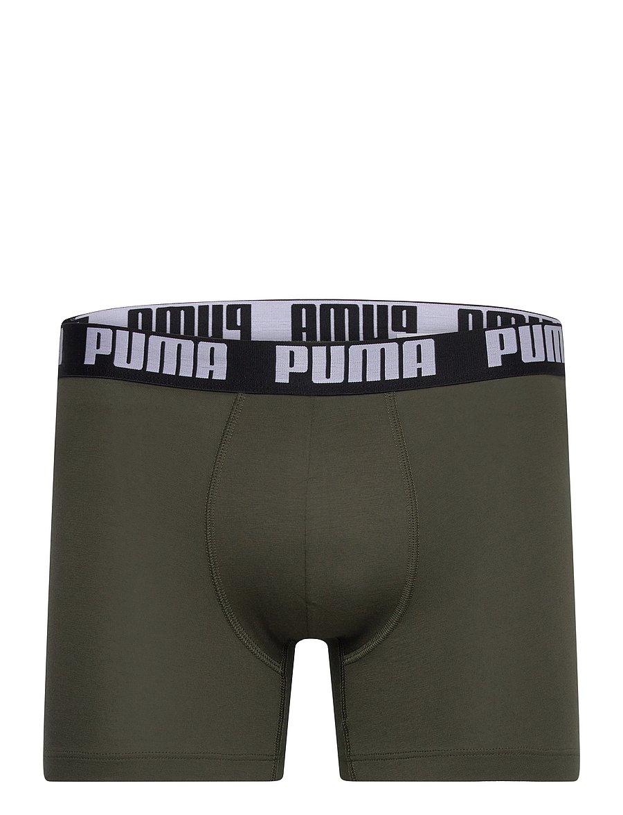 PUMA - PUMA MEN EVERYDAY BOXER 4P ECOM - Šortukai - forest night combo - 2