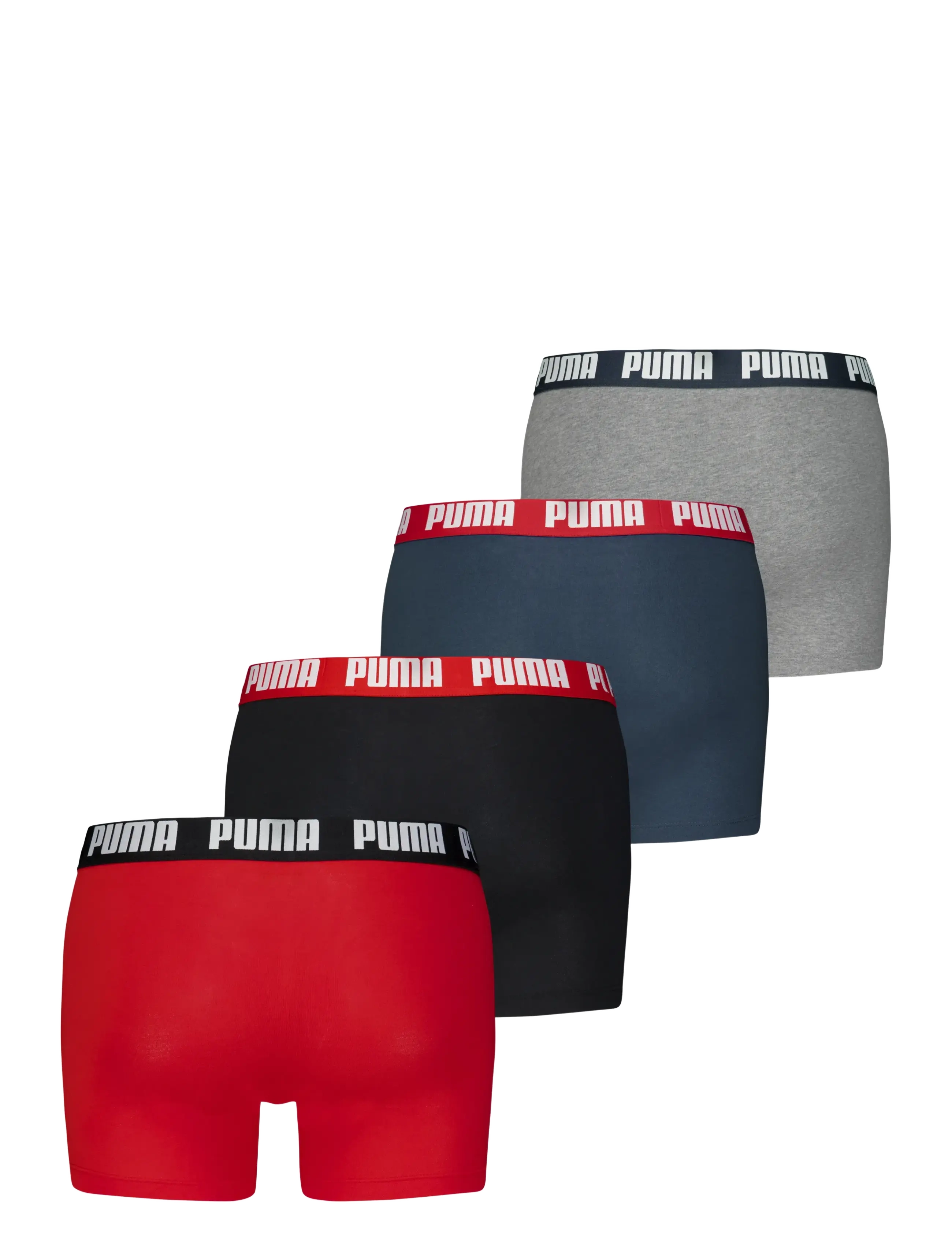 PUMA - PUMA MEN EVERYDAY BOXER 4P ECOM - boxershorts - red combo - 1