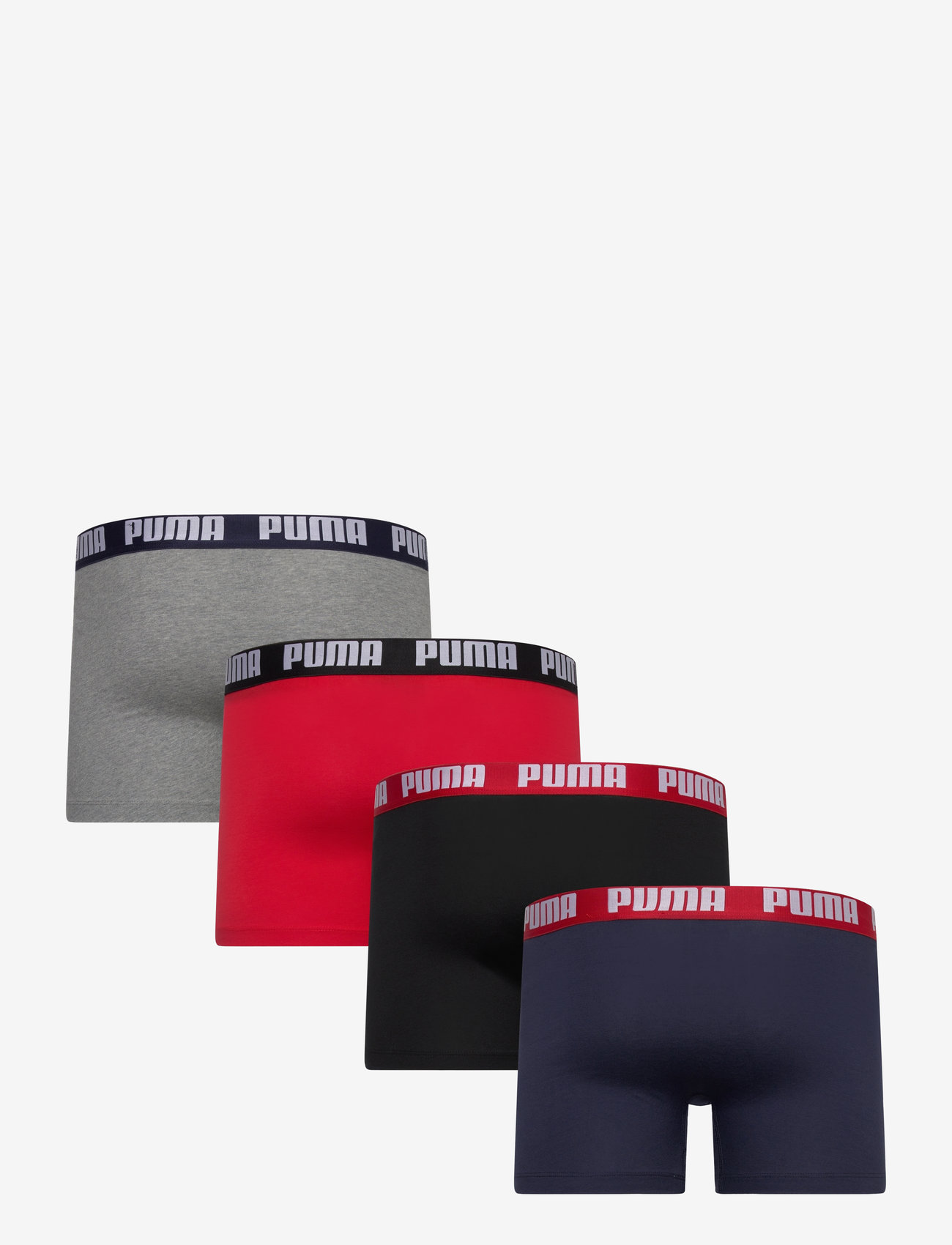 PUMA - PUMA MEN EVERYDAY BOXER 4P ECOM - boxer briefs - red combo - 1