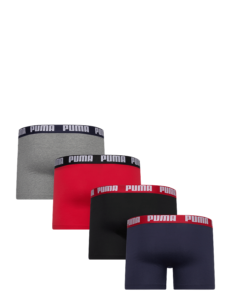 PUMA - PUMA MEN EVERYDAY BOXER 4P ECOM - boxer briefs - red combo - 1