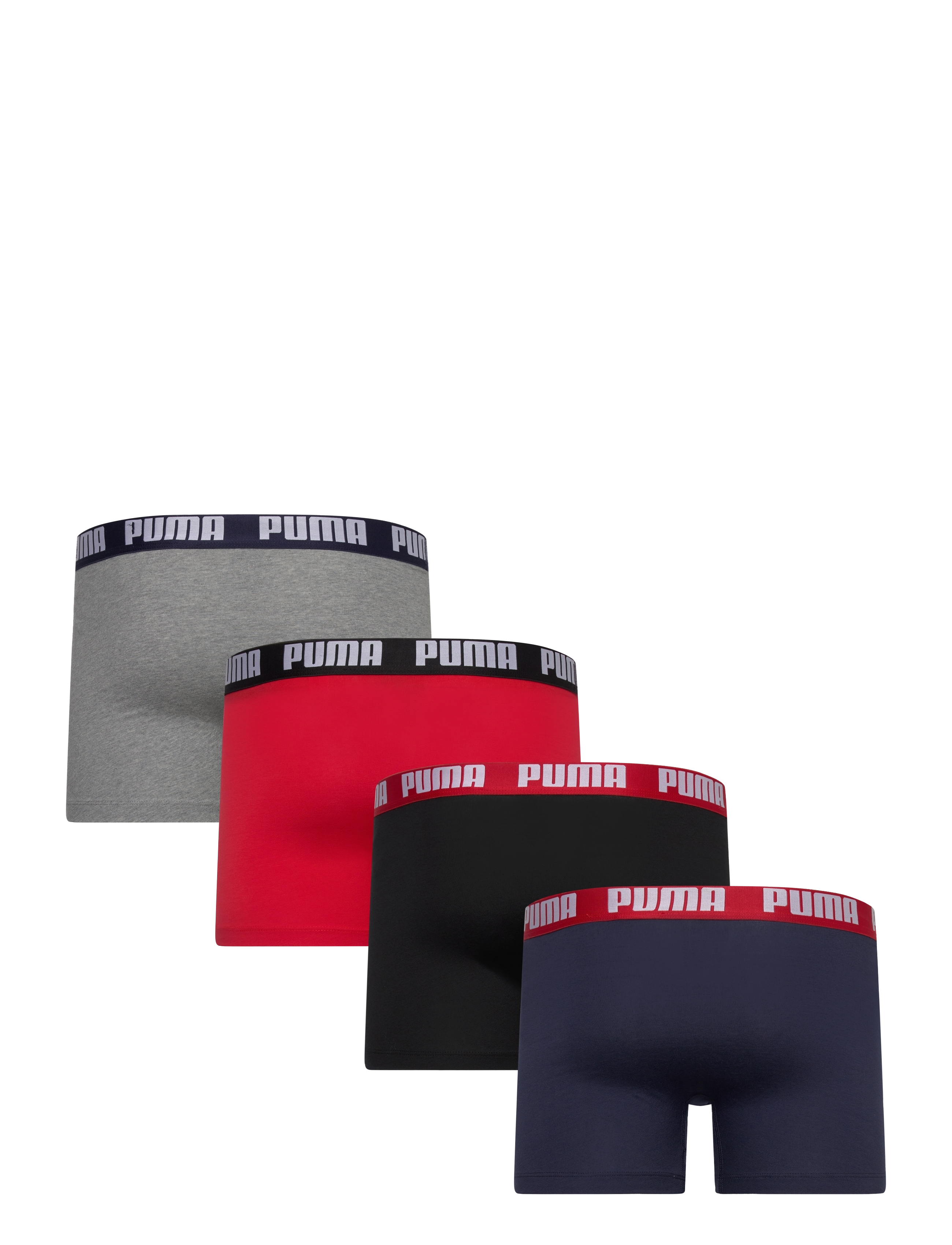 PUMA - PUMA MEN EVERYDAY BOXER 4P ECOM - boxershorts - red combo - 2