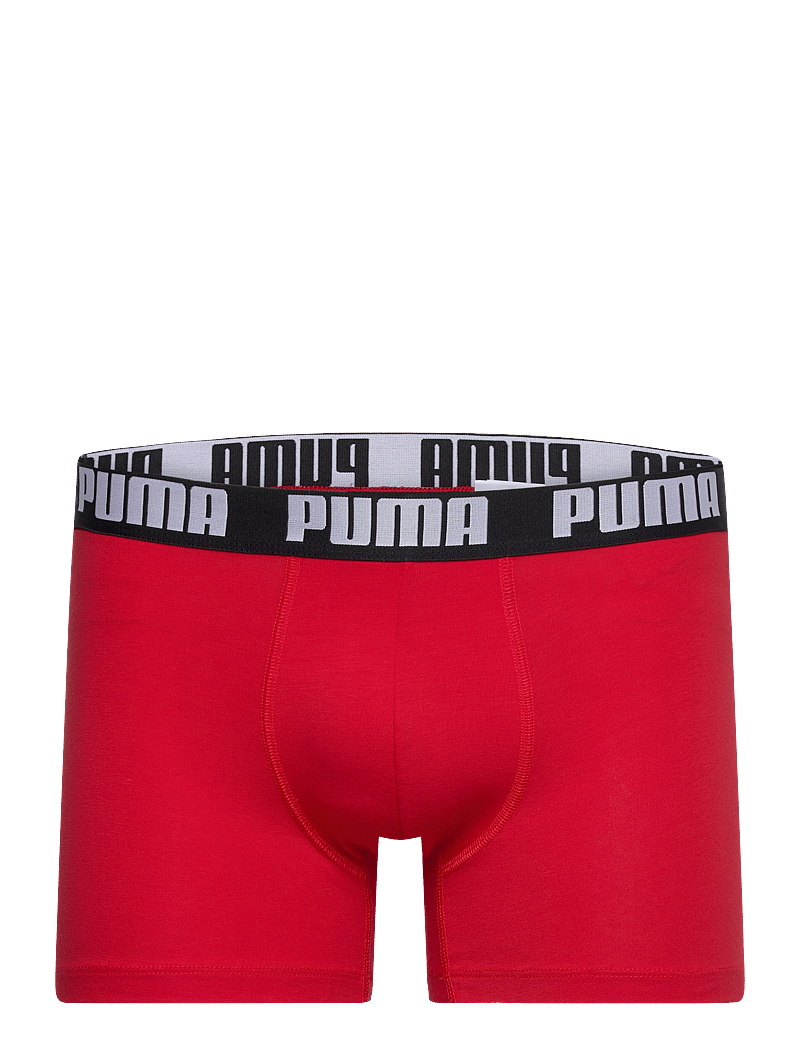 PUMA - PUMA MEN EVERYDAY BOXER 4P ECOM - boxer briefs - red combo - 4