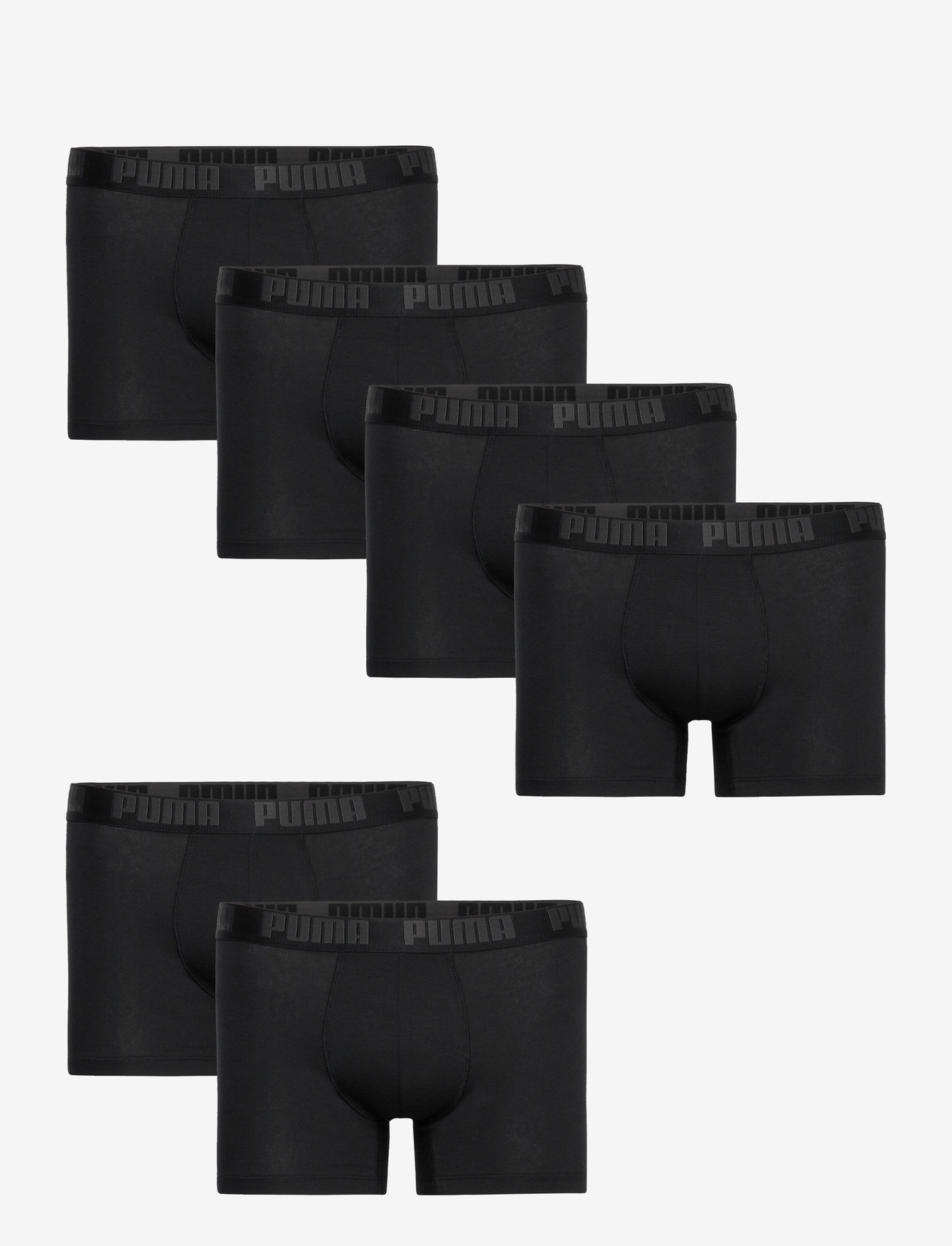 PUMA - PUMA MEN EVERYDAY BOXER 6P ECOM - boxer briefs - black / black - 0