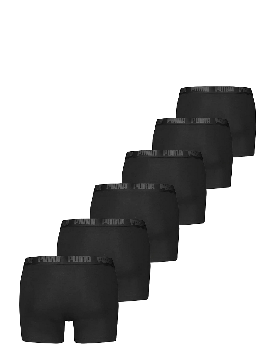PUMA - PUMA MEN EVERYDAY BOXER 6P ECOM - bokserki - black / black - 1