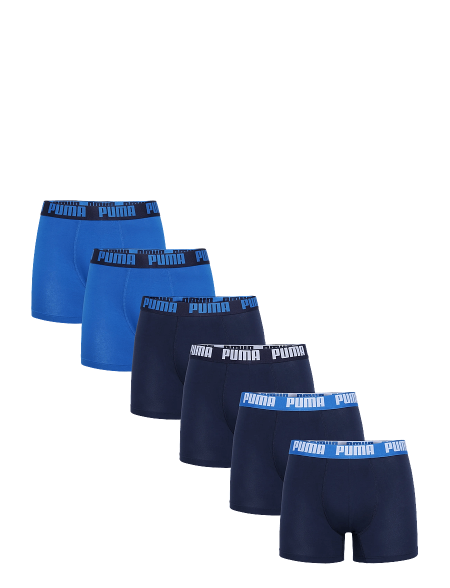 PUMA - PUMA MEN EVERYDAY BOXER 6P ECOM - boxershorts - blue combo - 0
