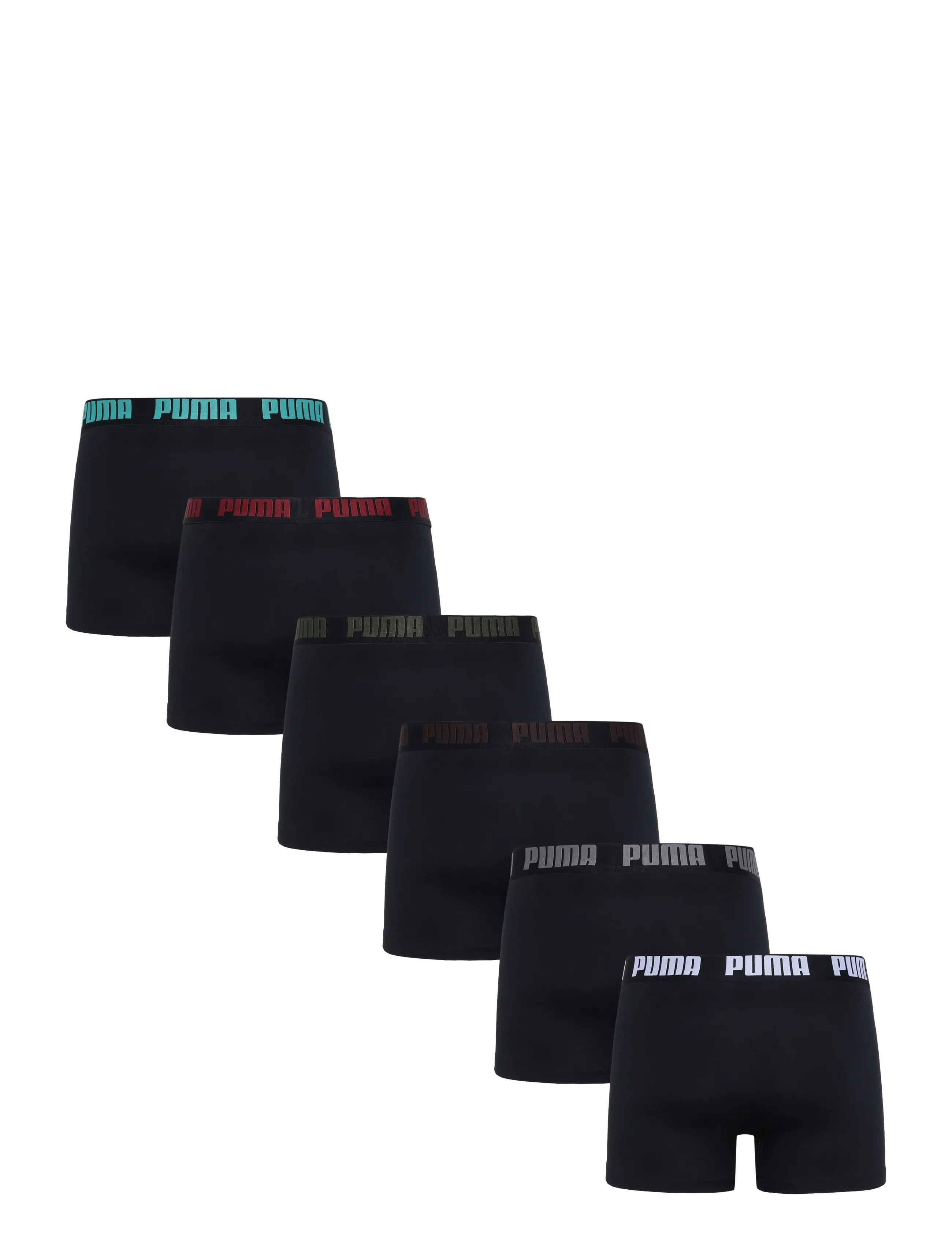 PUMA - PUMA UNISEX CREW SOCK 3P - boxerkalsonger - coloured logos - 1