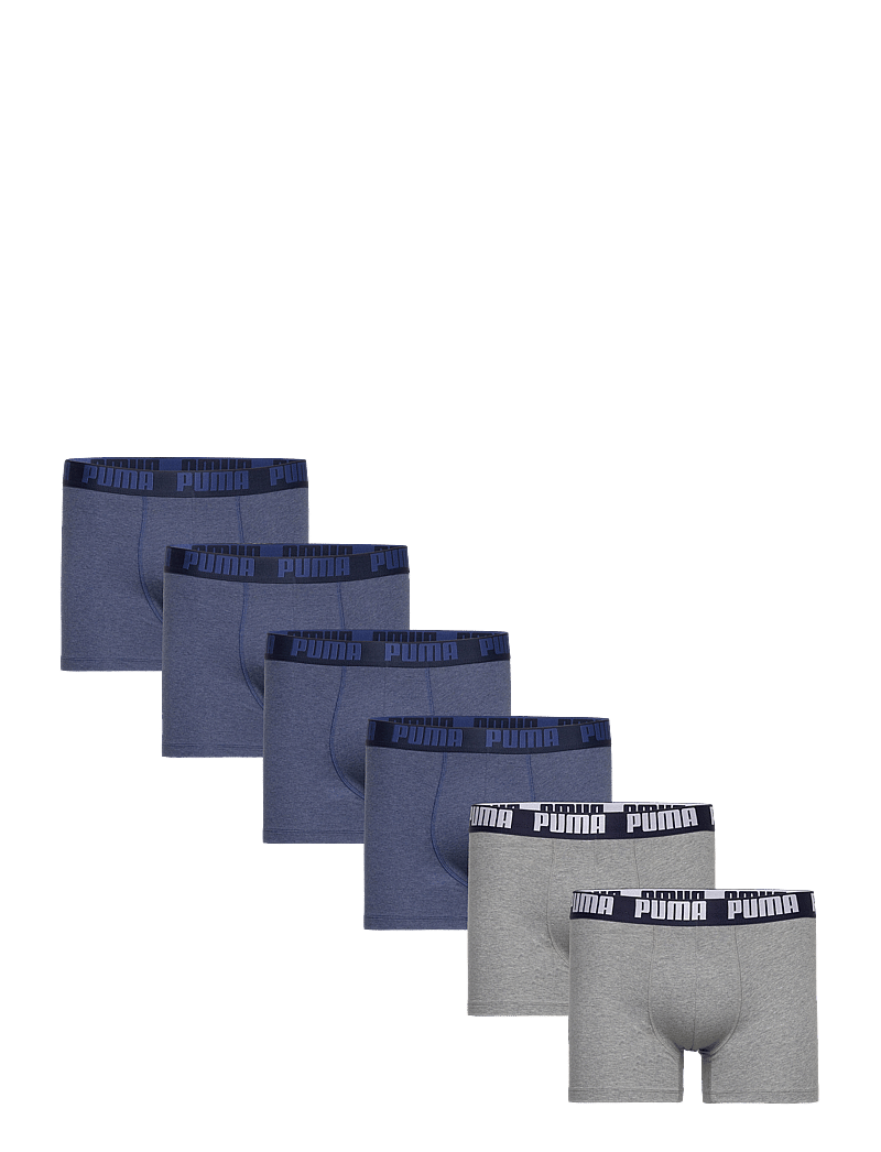 PUMA - PUMA MEN EVERYDAY BOXER 6P ECOM - boxer briefs - denim combo - 0