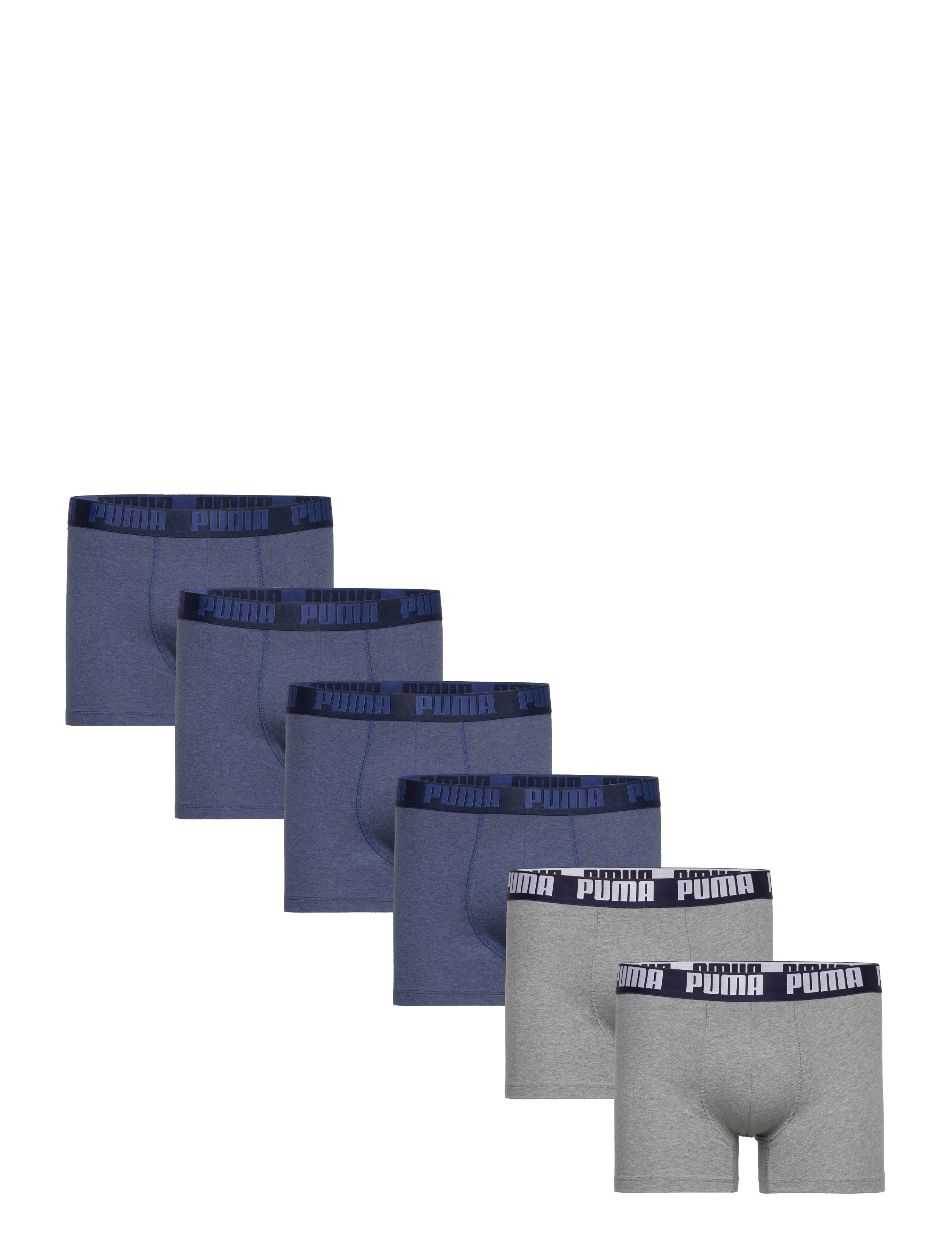 PUMA PUMA MEN EVERYDAY BOXER 6P ECOM - Underwear - DENIM COMBO / multi