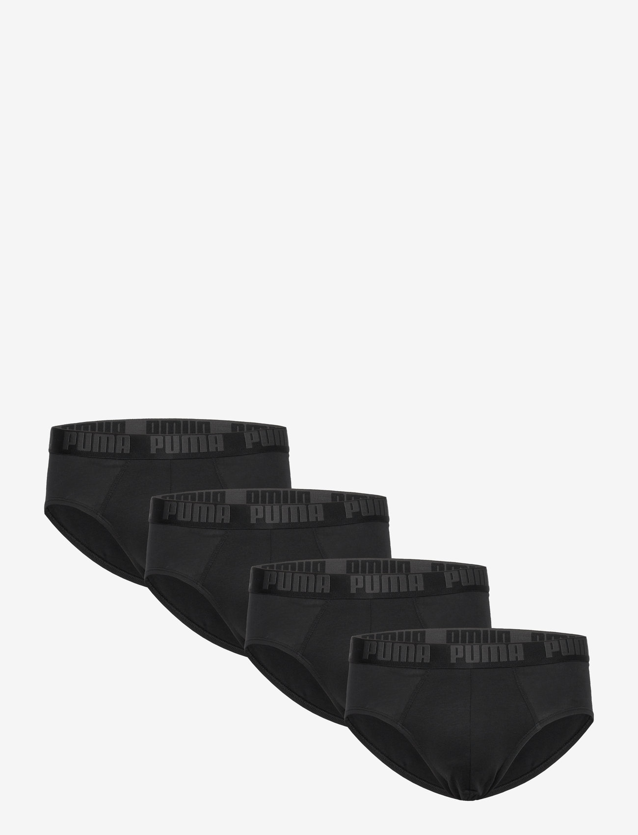 PUMA - PUMA MEN EVERYDAY BRIEF 4P ECOM - undertøj - black/black - 0