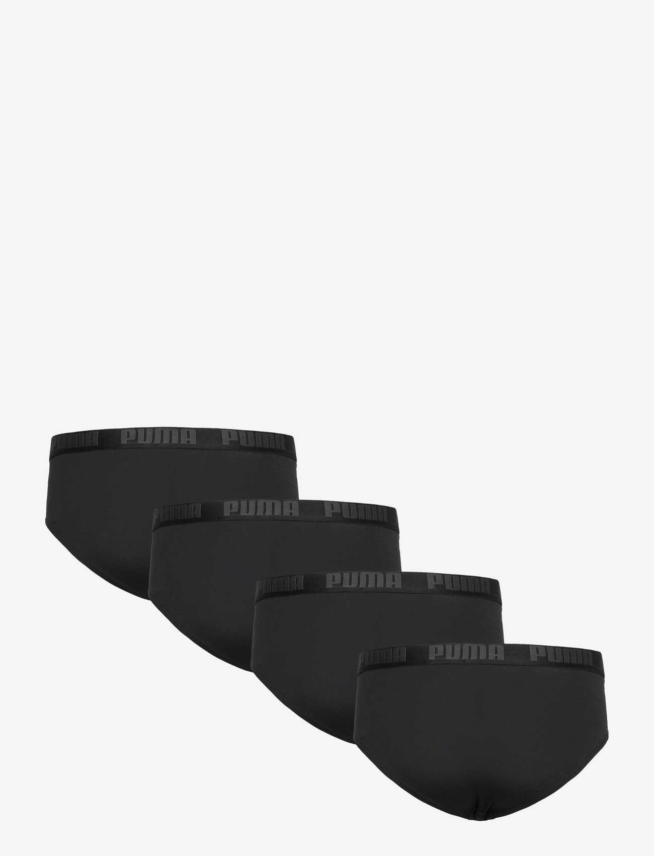 PUMA - PUMA MEN EVERYDAY BRIEF 4P ECOM - undertøj - black/black - 1