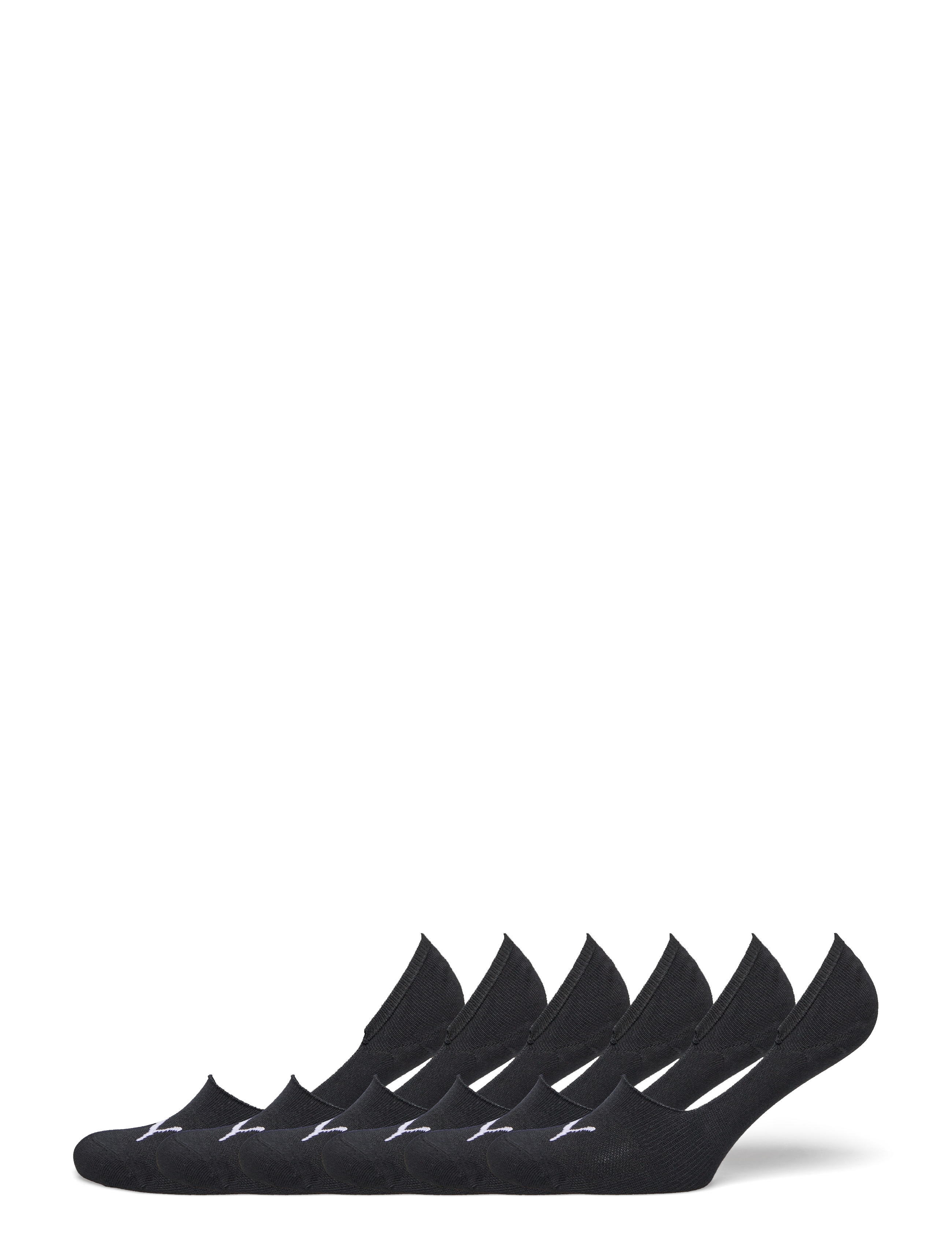 PUMA - PUMA UNISEX FOOTIE 6P ECOM - skarpety sportowe - black - 0