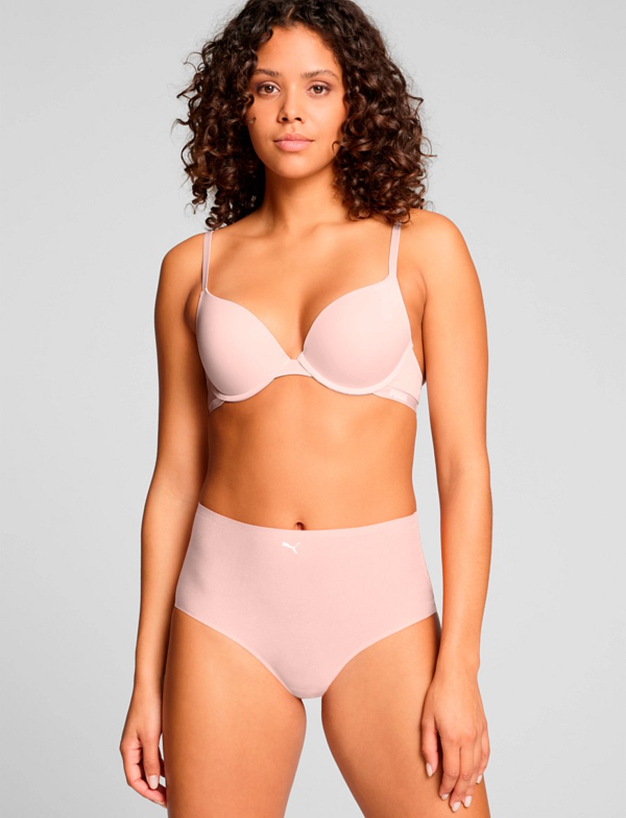 PUMA - PUMA WOMEN ONE SIZE HIPSTER 2P HANG - alusvaatteet ja sukat - rose dust - 0