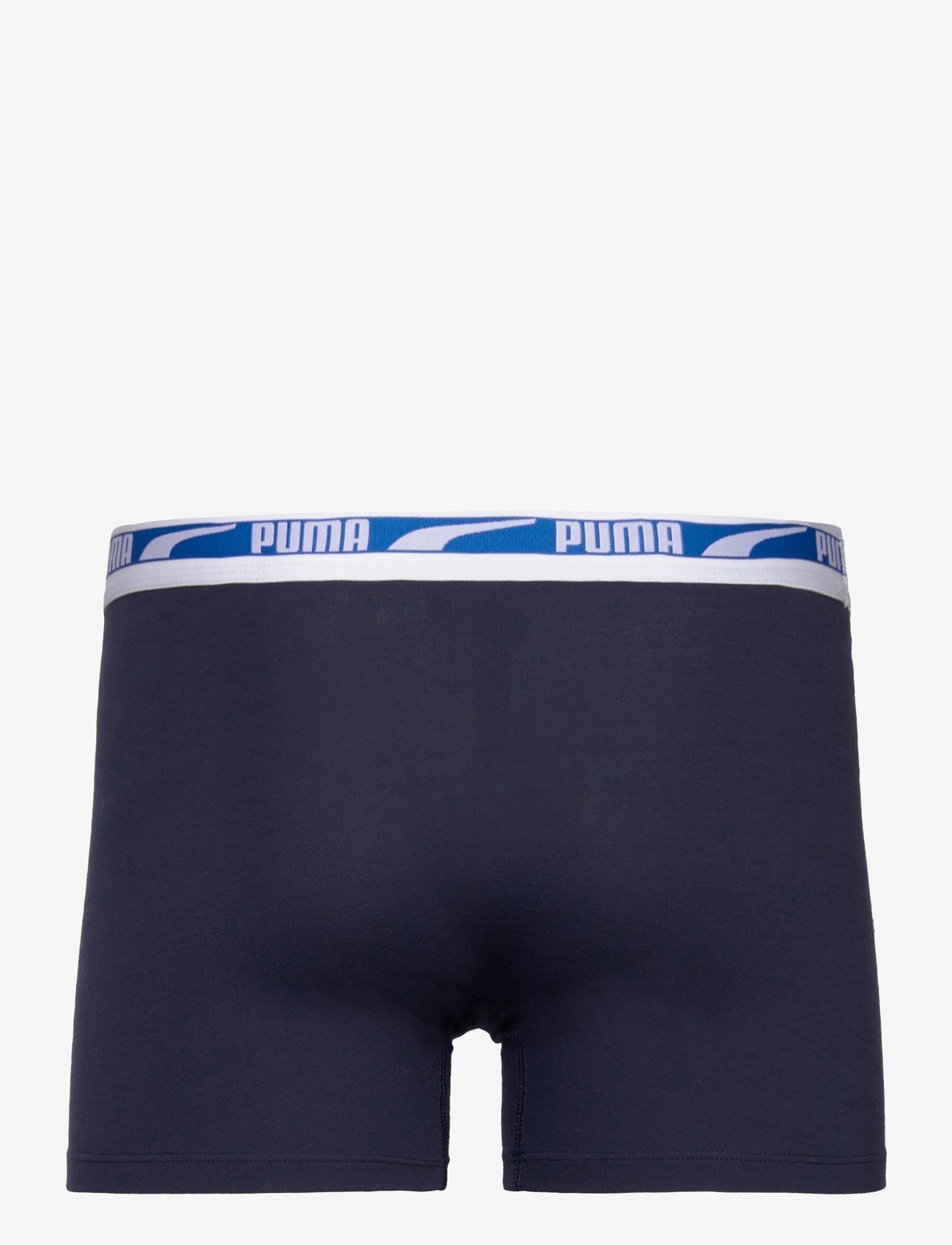 PUMA - PUMA MEN EVERYDAY DUO LOGO BOXER 4P - trunks - blue combo - 2