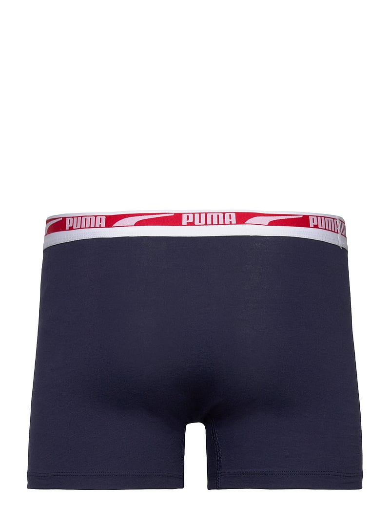 PUMA - PUMA MEN EVERYDAY DUO LOGO BOXER 4P - trunks - blue combo - 5