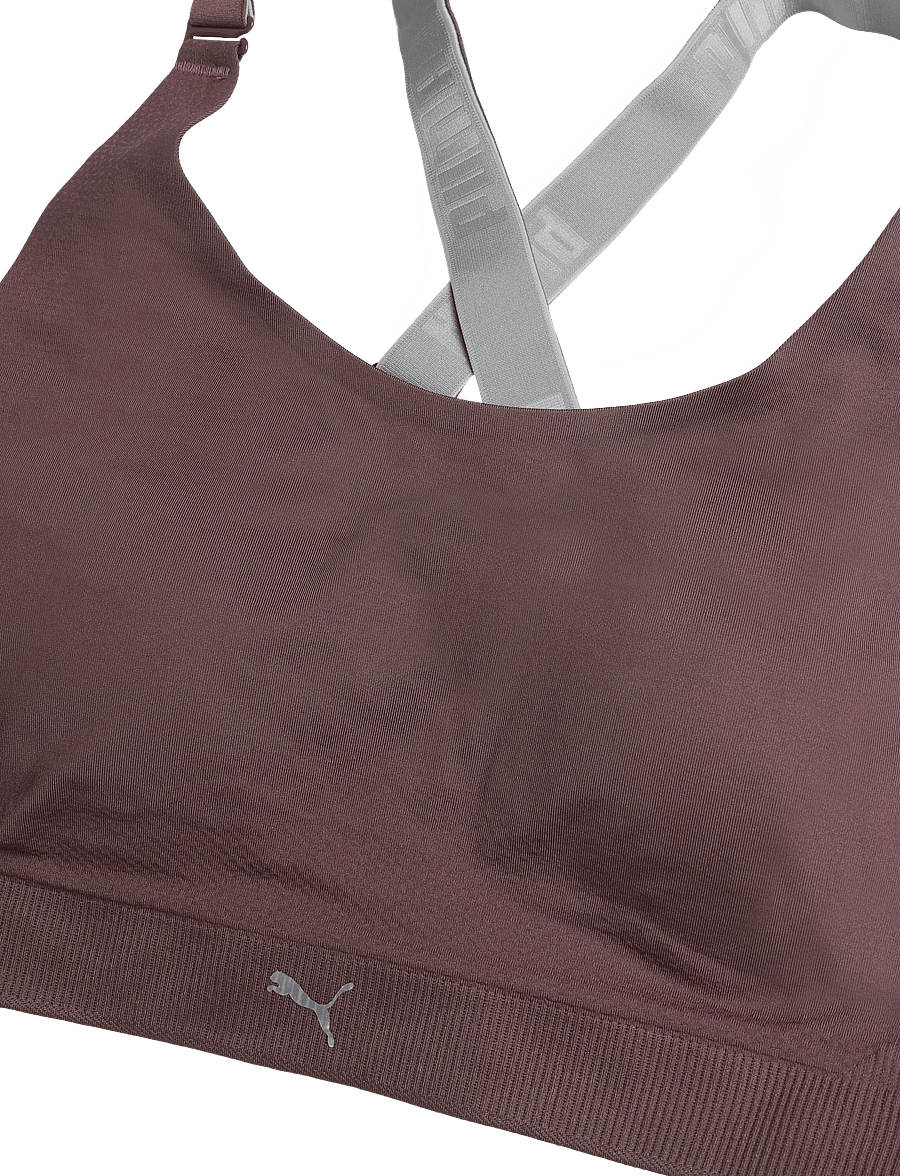 PUMA - PUMA WOMEN 3D KNIT SPORT TOP 1P - rich cocoa - 2