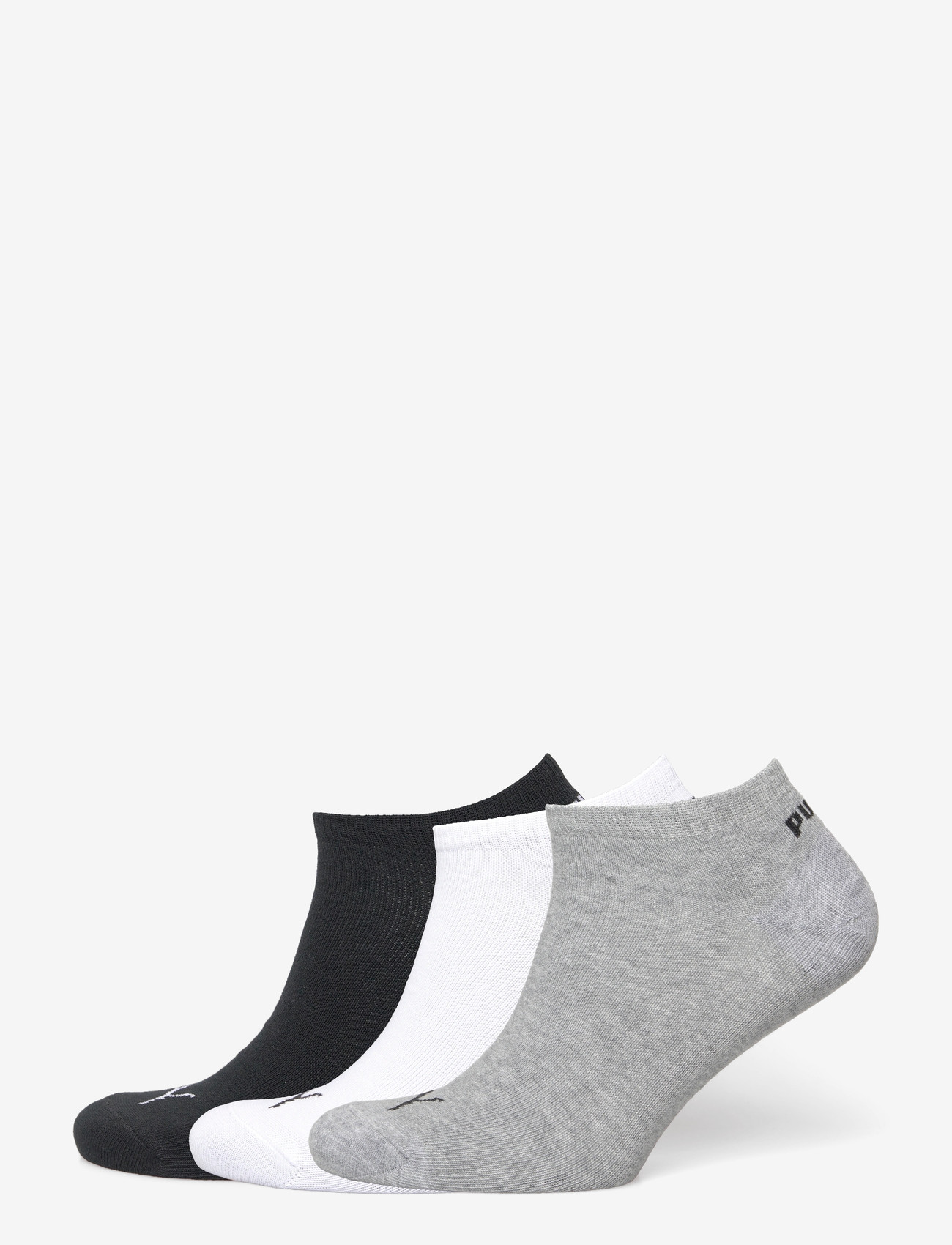 PUMA - PUMA KIDS PLAIN SNEAKER 3P - strumpor - grey/white/black - 0