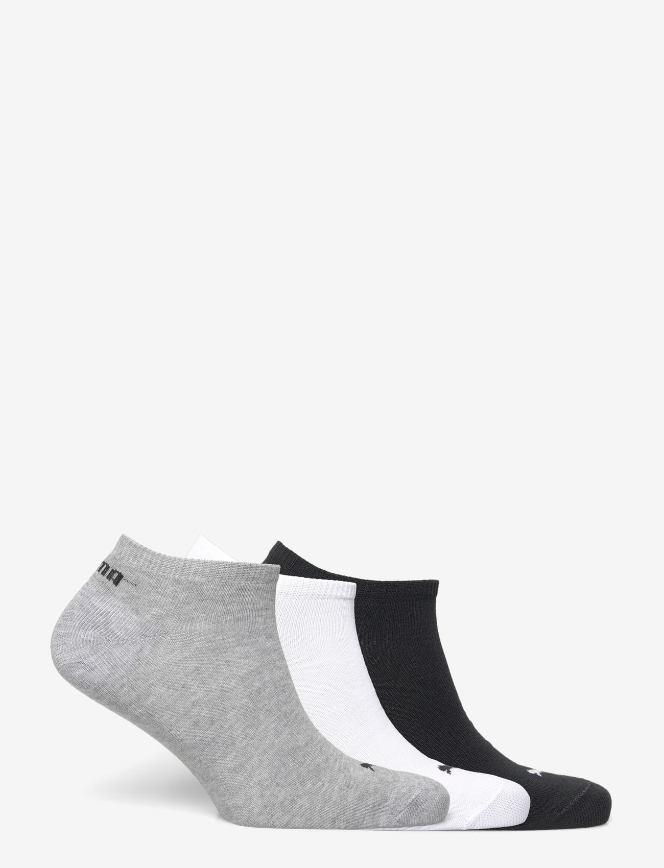 PUMA - PUMA KIDS PLAIN SNEAKER 3P - strumpor - grey/white/black - 1