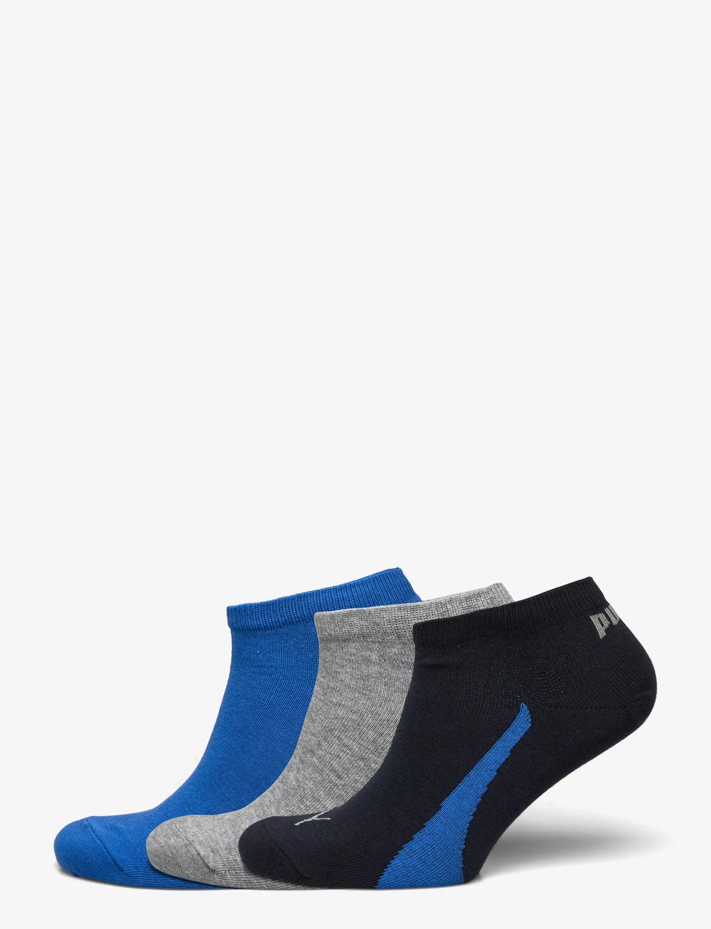 PUMA - PUMA UNISEX LIFESTYLE SNEAKERS 3P - sportsokken - navy / grey / strong blue - 0