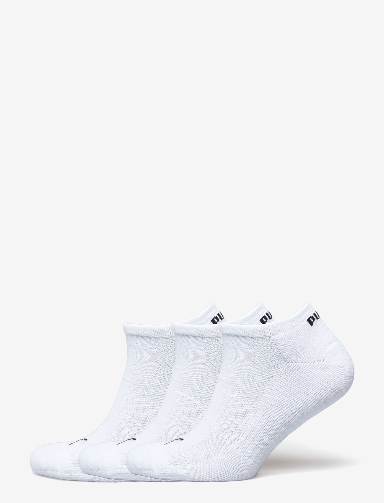 PUMA - PUMA UNISEX CUSHIONED SNEAKER 3P - sportstrømper - white - 0