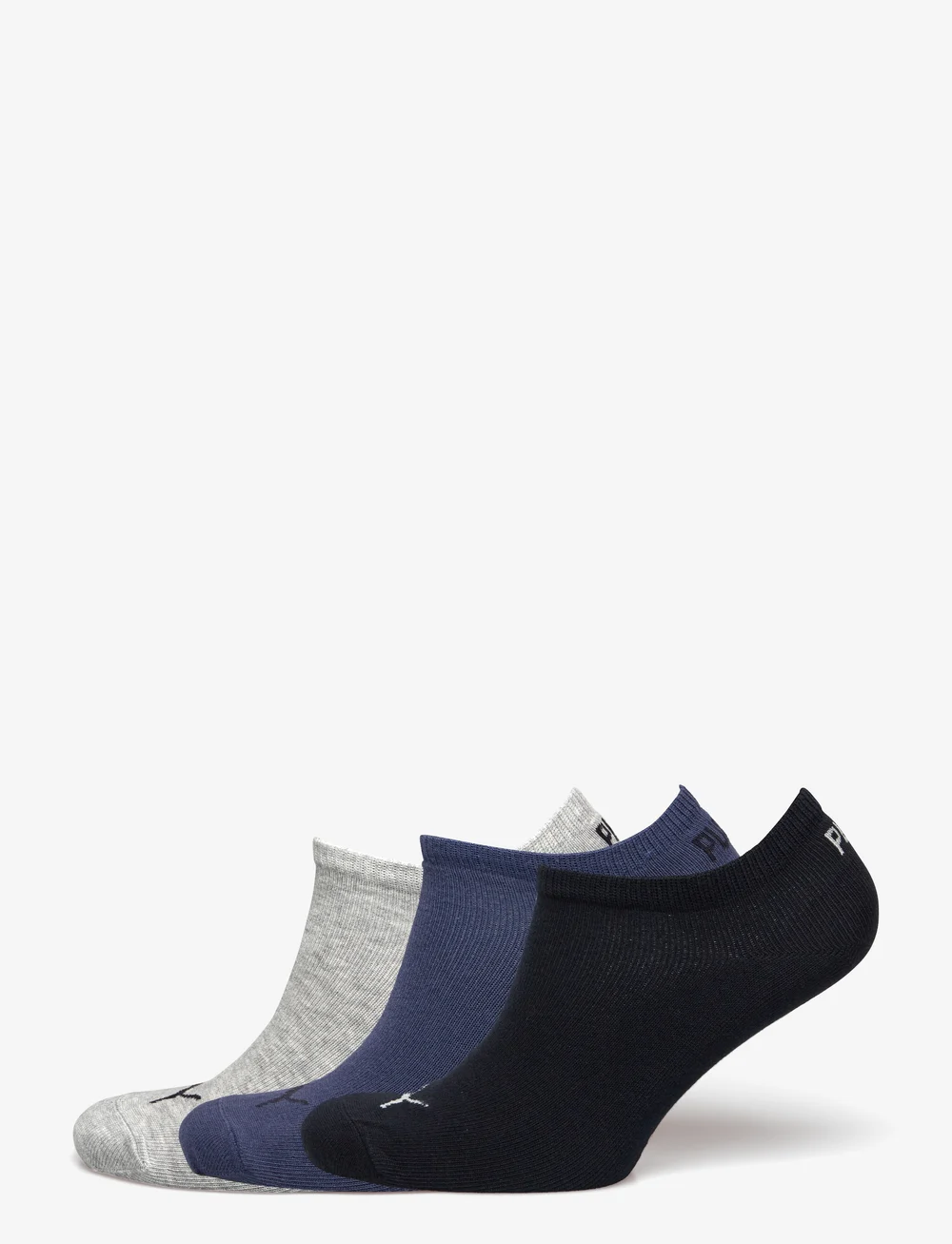 PUMA - PUMA UNISEX SNEAKER PLAIN 3P - spordisokid - navy/grey/nightshadow blue - 0