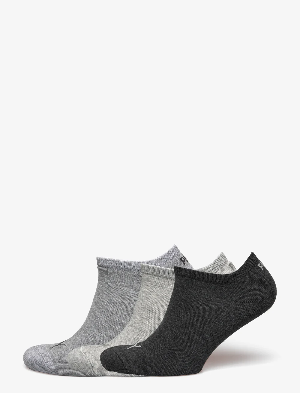PUMA - PUMA UNISEX SNEAKER PLAIN 3P - träningsstrumpor - anthraci/l mel grey/m mel grey - 0
