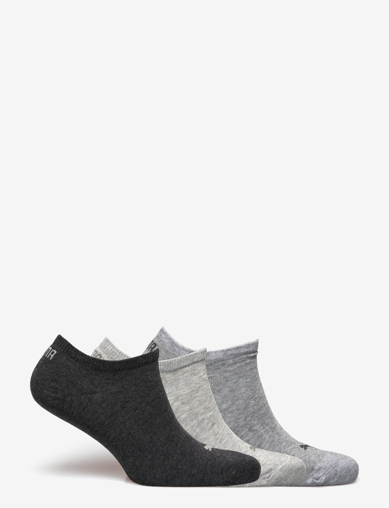 PUMA - PUMA UNISEX SNEAKER PLAIN 3P - träningsstrumpor - anthraci/l mel grey/m mel grey - 1