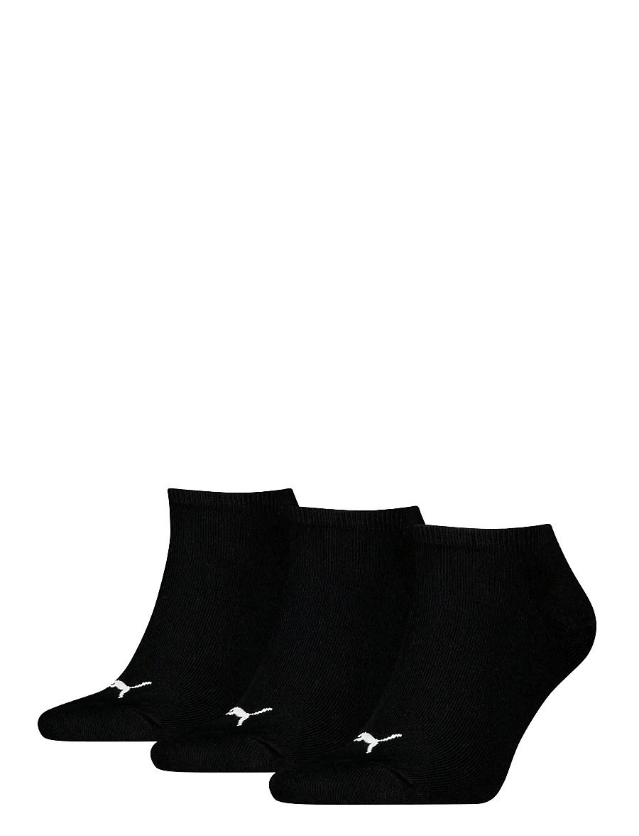 PUMA - PUMA UNISEX SNEAKER PLAIN 3P - urheilusukat - black - 0