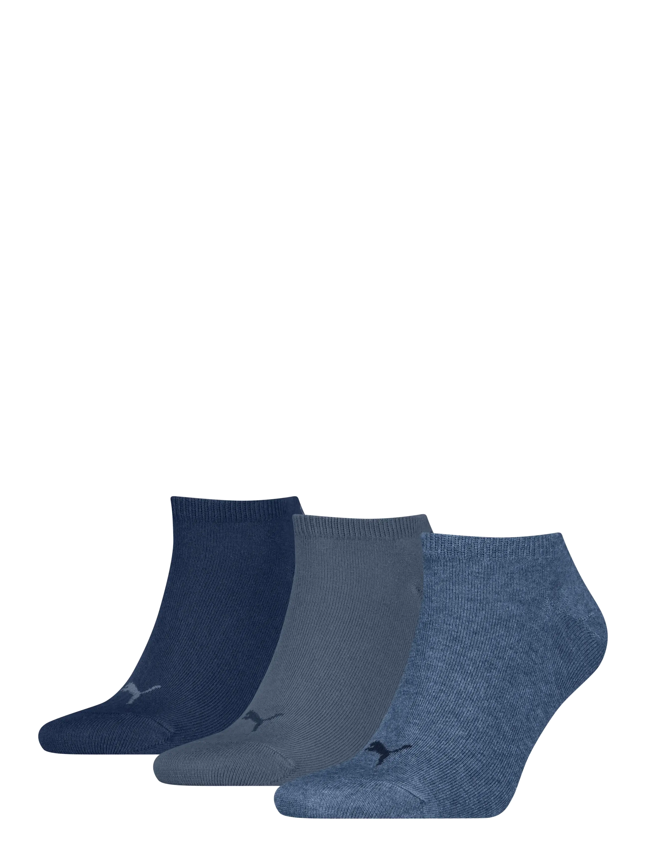 PUMA Puma Unisex Sneaker Plain 3P Blau - 35-38 - Damen