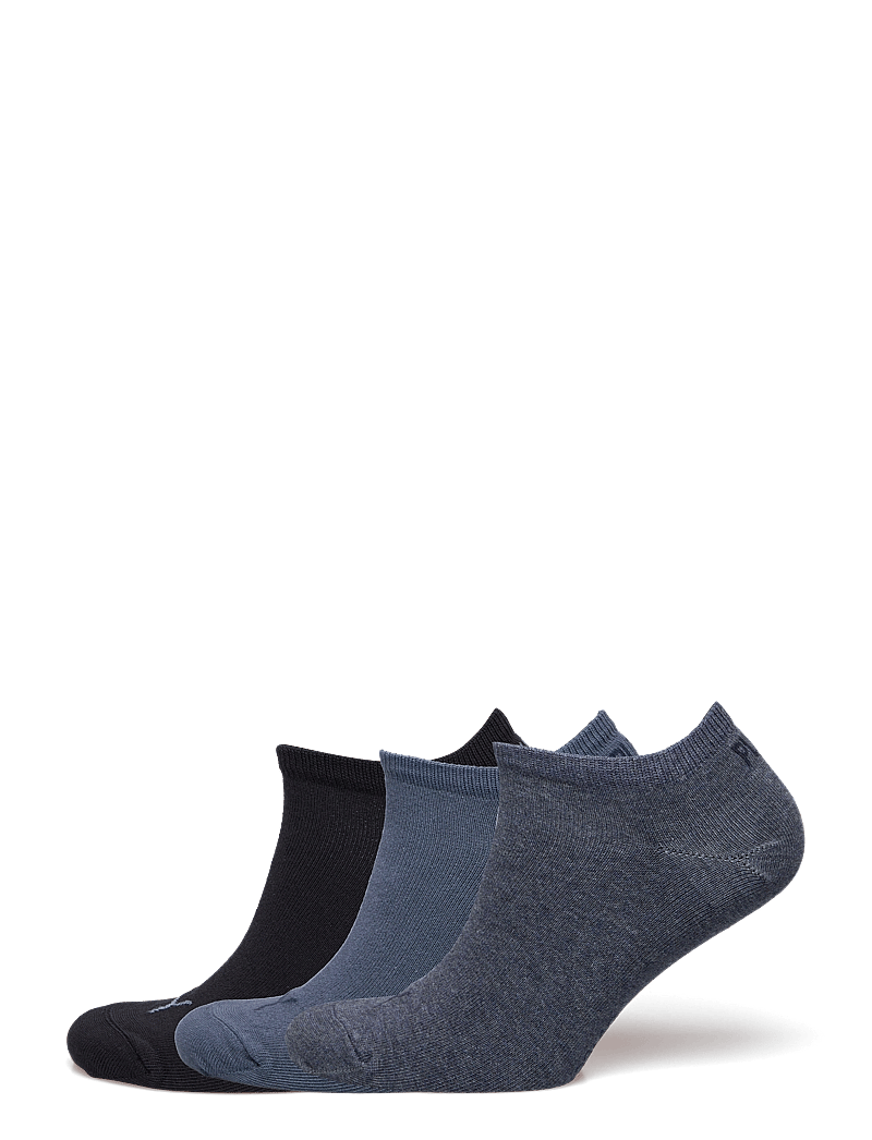 PUMA - PUMA UNISEX SNEAKER PLAIN 3P - sportstrømper - denim blue - 0