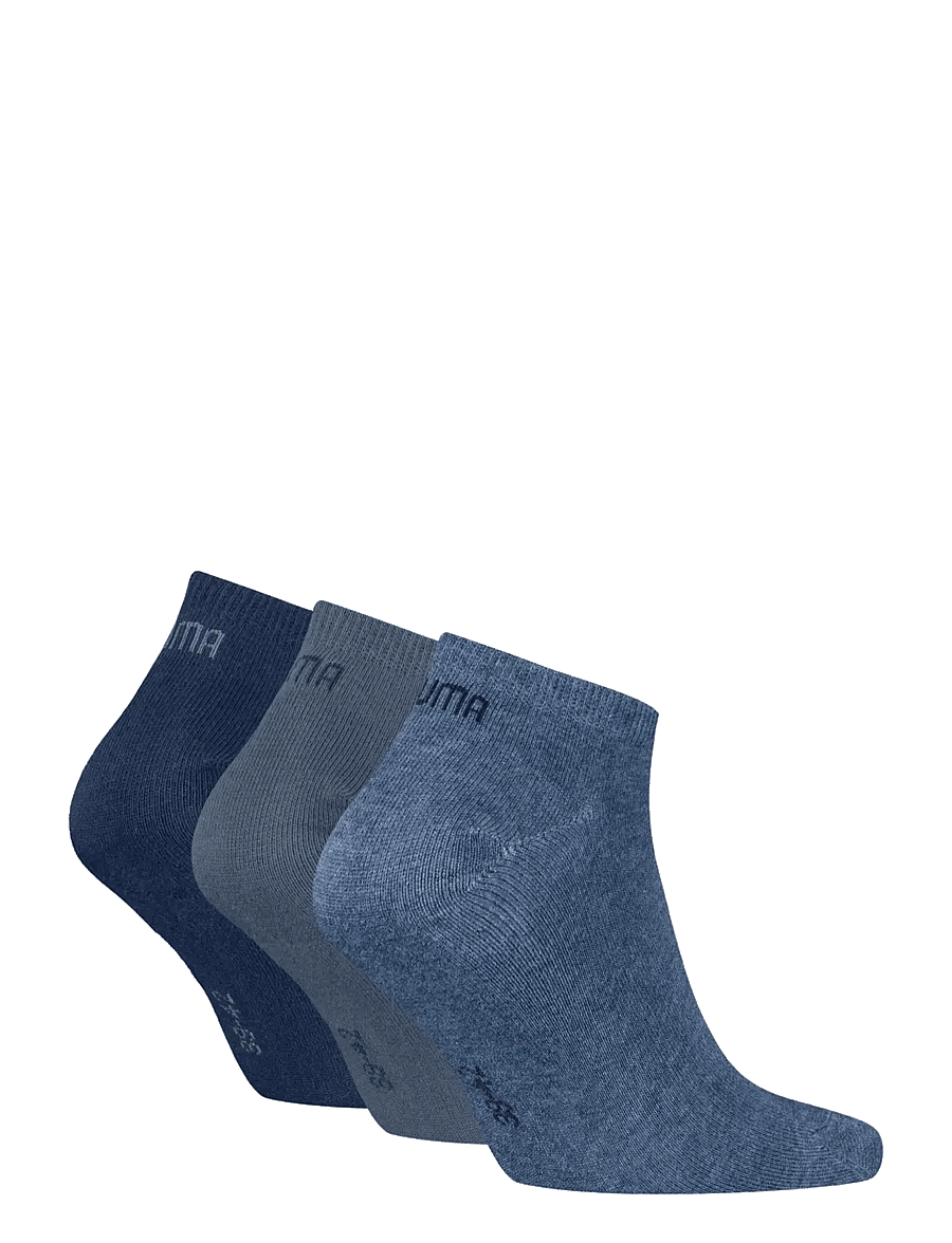 PUMA - PUMA UNISEX SNEAKER PLAIN 3P - strümpfe - denim blue - 1