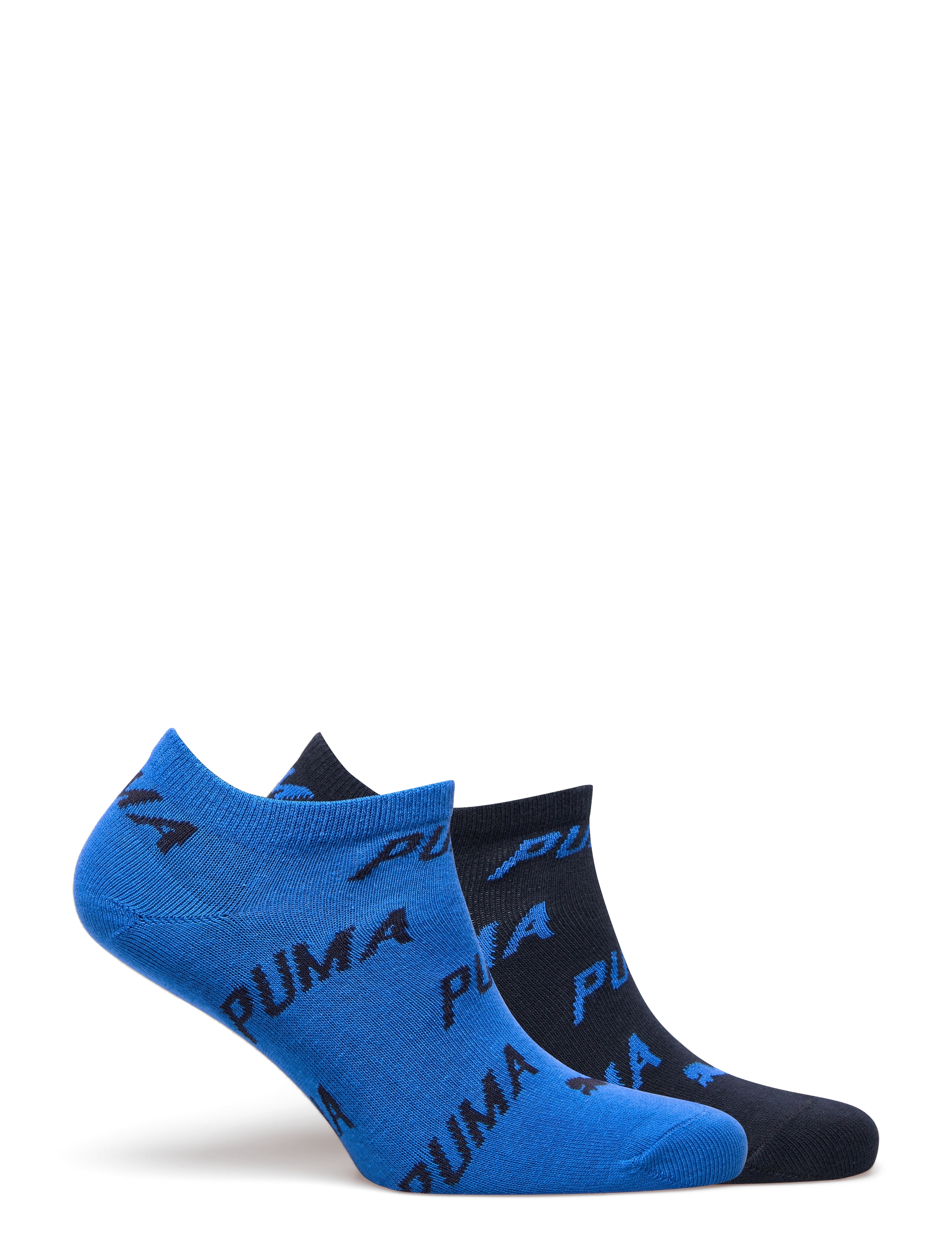 PUMA - PUMA UNISEX BWT SNEAKER 2P - chaussettes de sport - navy / grey / strong blue - 1