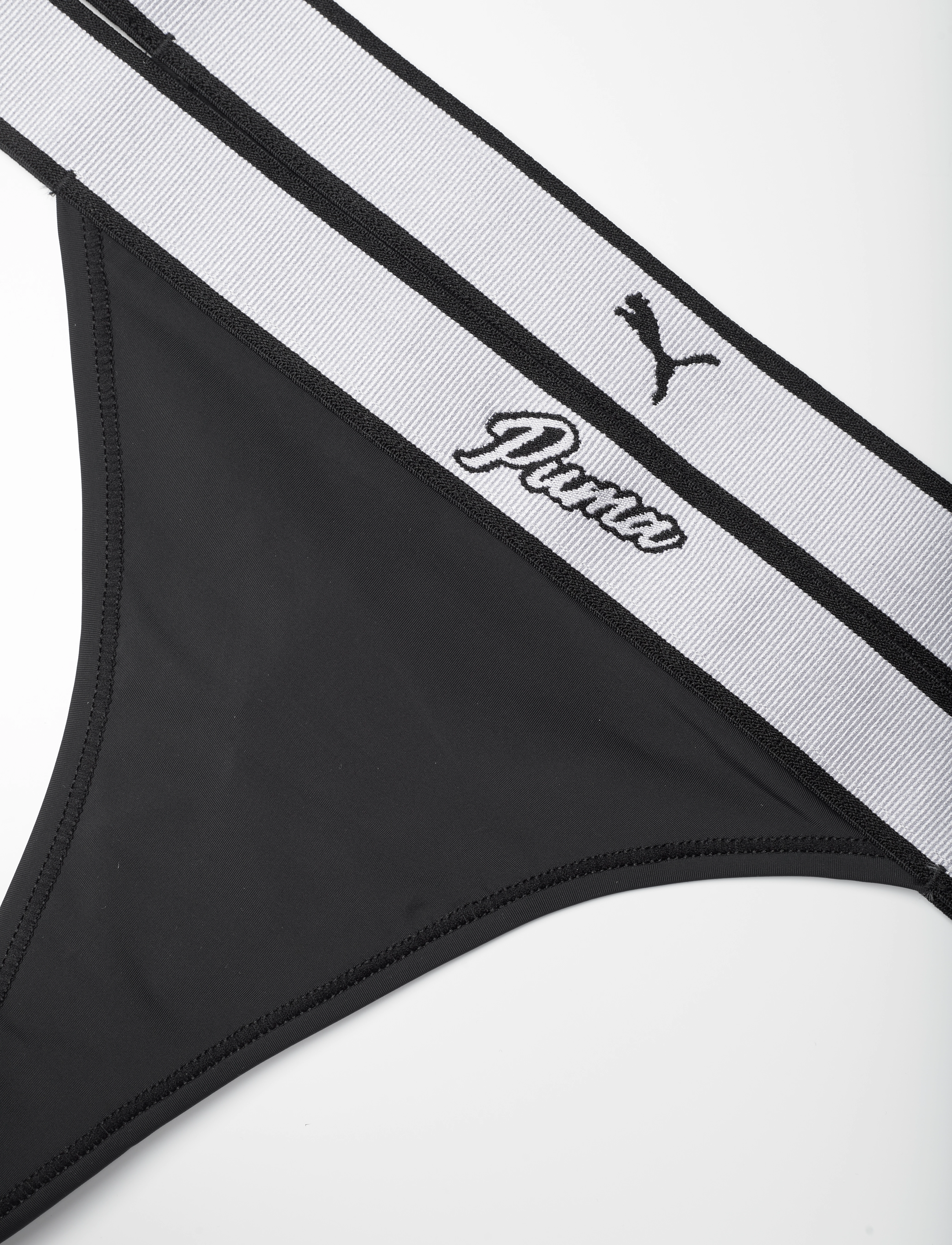 PUMA - PUMA WOMEN TANGA STRING 2P PACK - black - 1