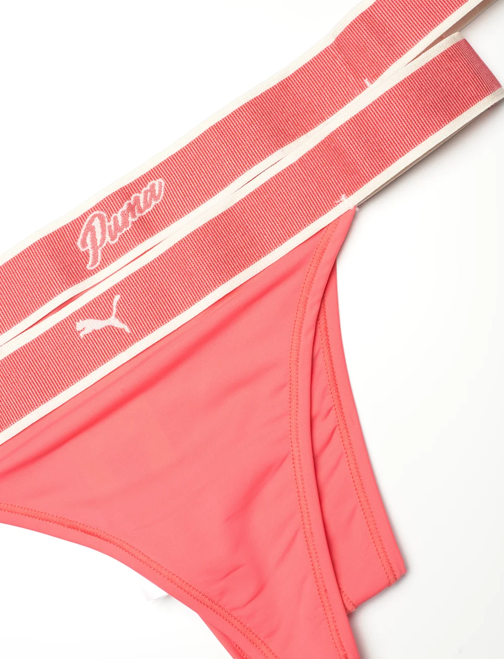 PUMA - PUMA WOMEN TANGA STRING 2P PACK - aluspesu - coral - 2