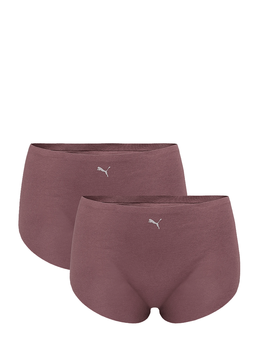 PUMA - PUMA WOMEN INVISIBLE COTTON MINI SH - rich cocoa - 0