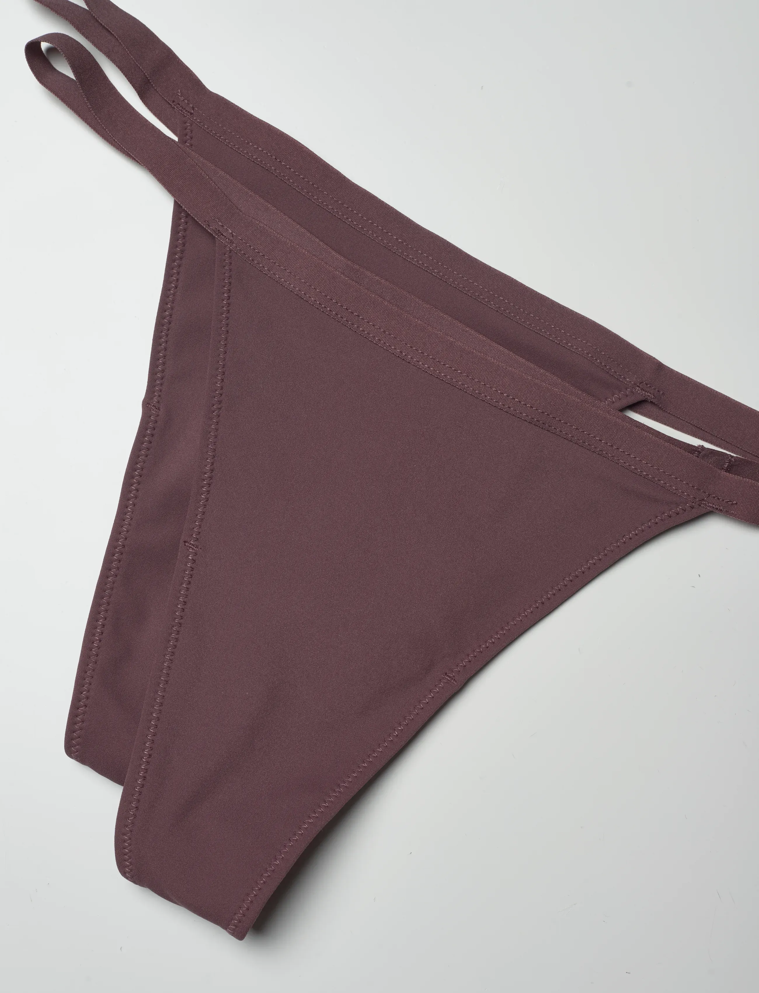 PUMA - PUMA WOMEN MICROFIBER TANGA STRINGS - rich cocoa - 1