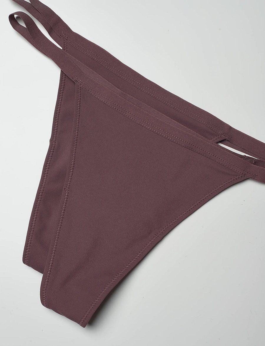 PUMA - PUMA WOMEN MICROFIBER TANGA STRINGS - underkläder och strumpor - rich cocoa - 1