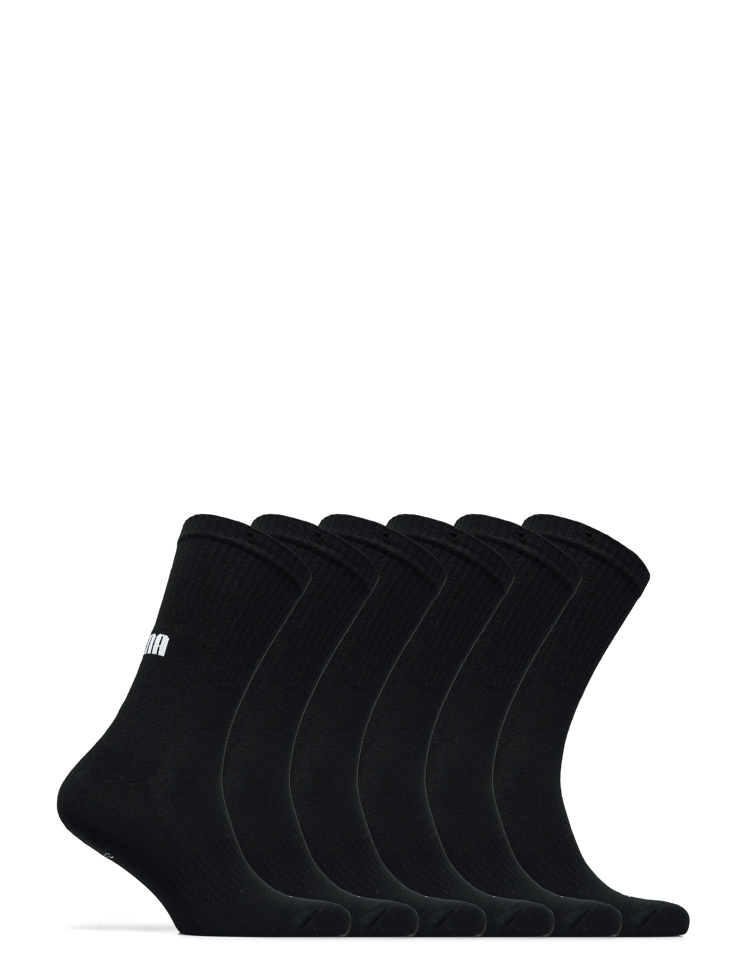 PUMA Puma Unisex Cushioned Next Crew 6, 35-38, Black, Sport Clothing > Sport Socks, Dame