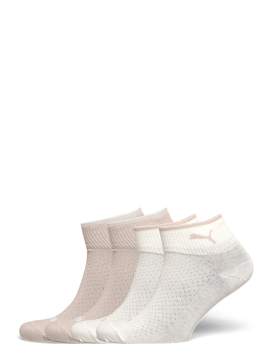 PUMA - PUMA WOMEN QUARTER 4P ECOM - strümpfe - silver fog / warm white - 0
