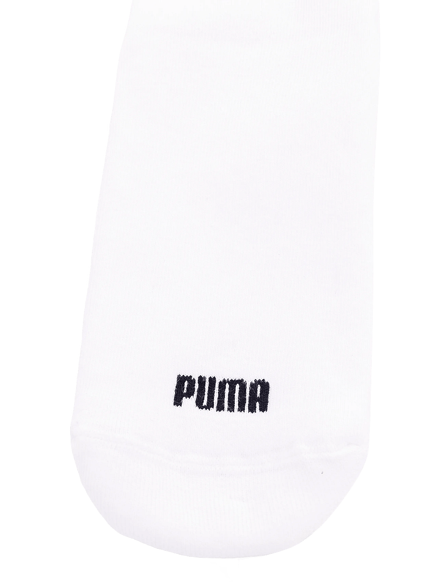 PUMA - PUMA WOMEN HEART LOGO SHORT CREW 4P ECOM - underkläder och strumpor - white / black - 2