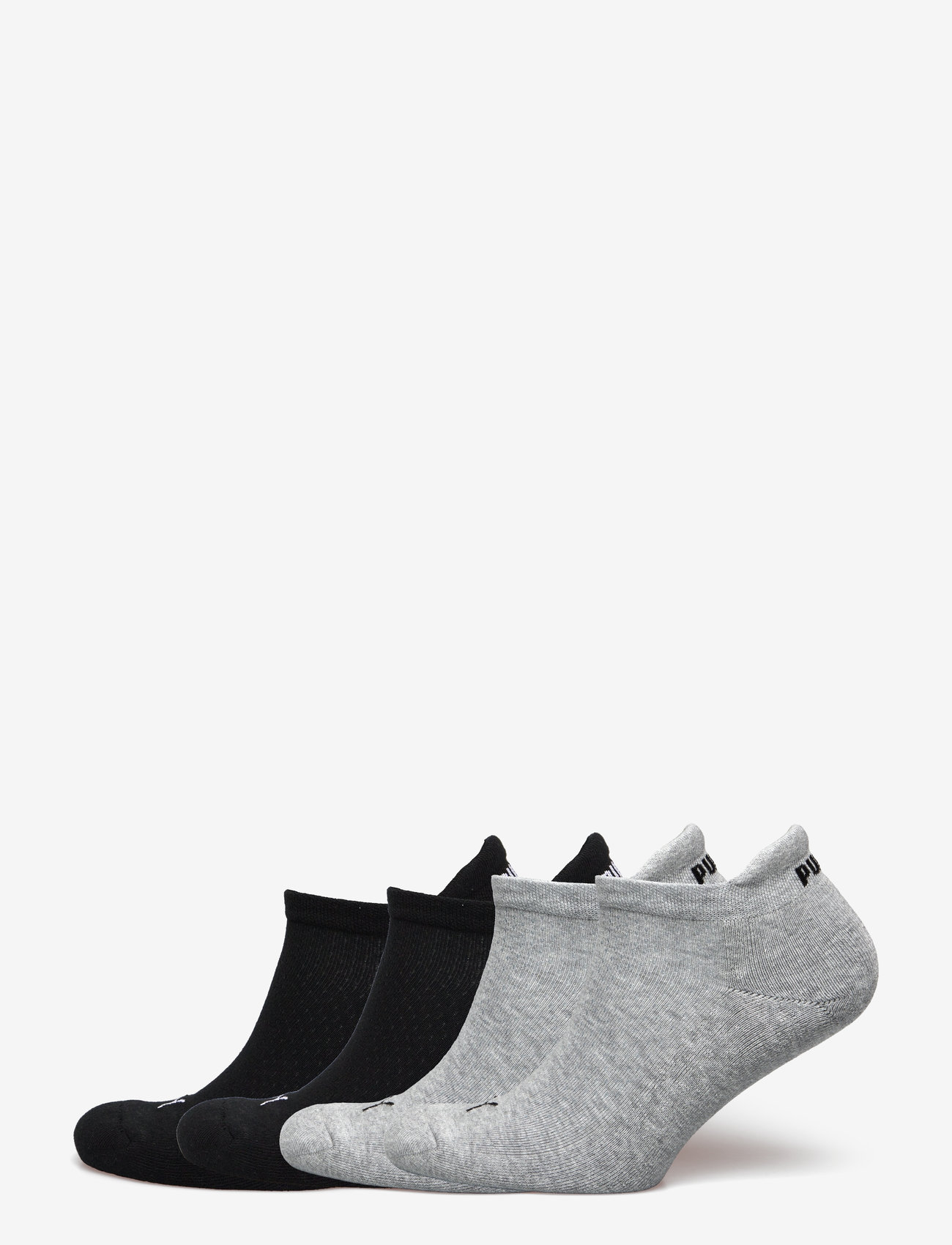 PUMA - PUMA WOMEN CUSHIONED SNEAKER 4P ECOM - strümpfe - grey melange / black - 0